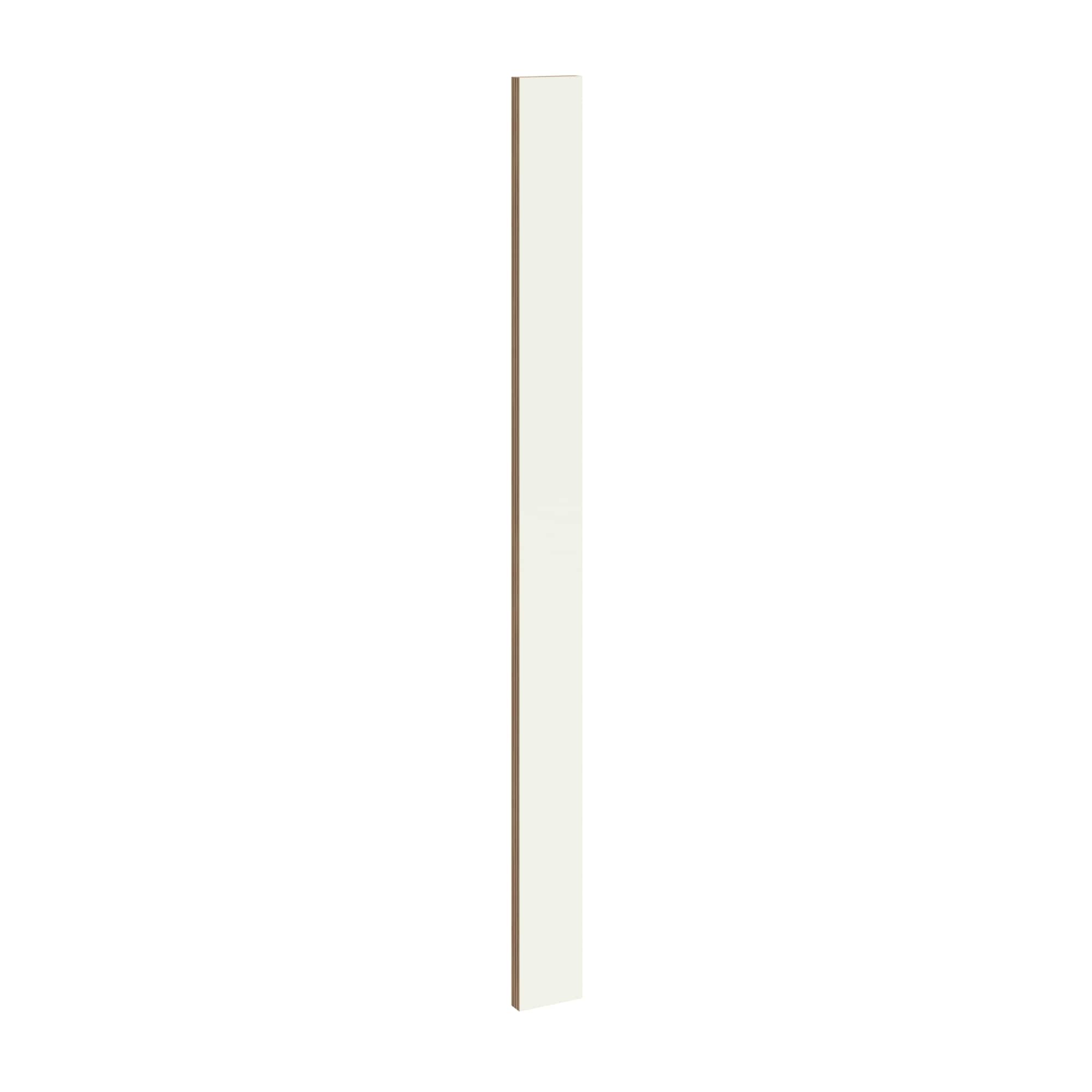 KraftMaid Momentum WF3.39G71 Deveron Cabinet Fill Strip 3-in W x 39-in H x 0.75-in D Dove White Painted