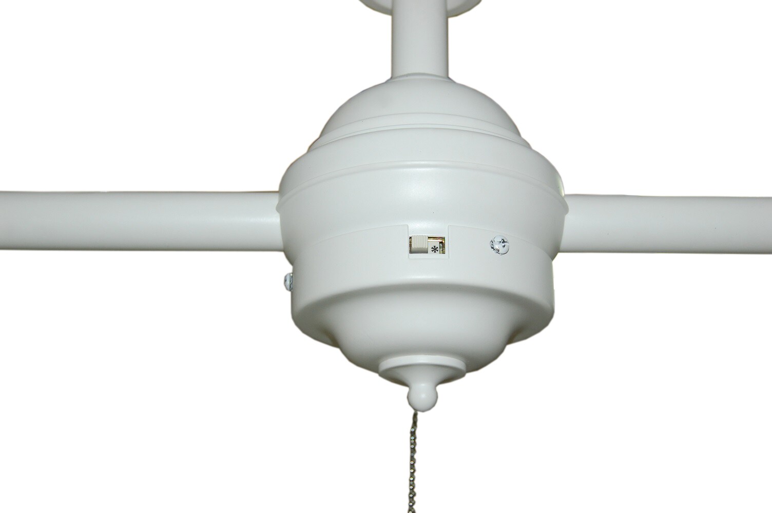 Harbor Breeze Twin Breeze II 74in White LED Indoor/Outdoor Ceiling Fan