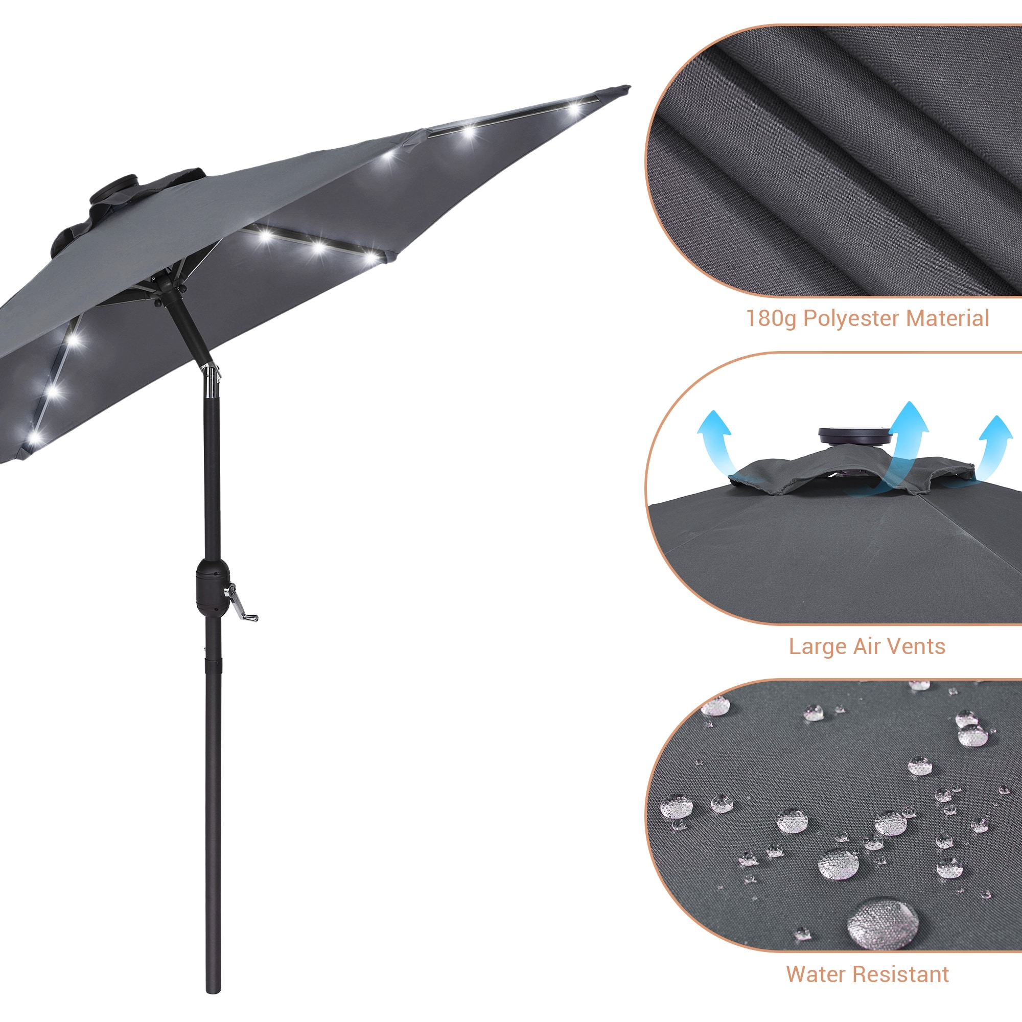 ACEGOSES LW-LED75SG Umbrellas-2 - View #3