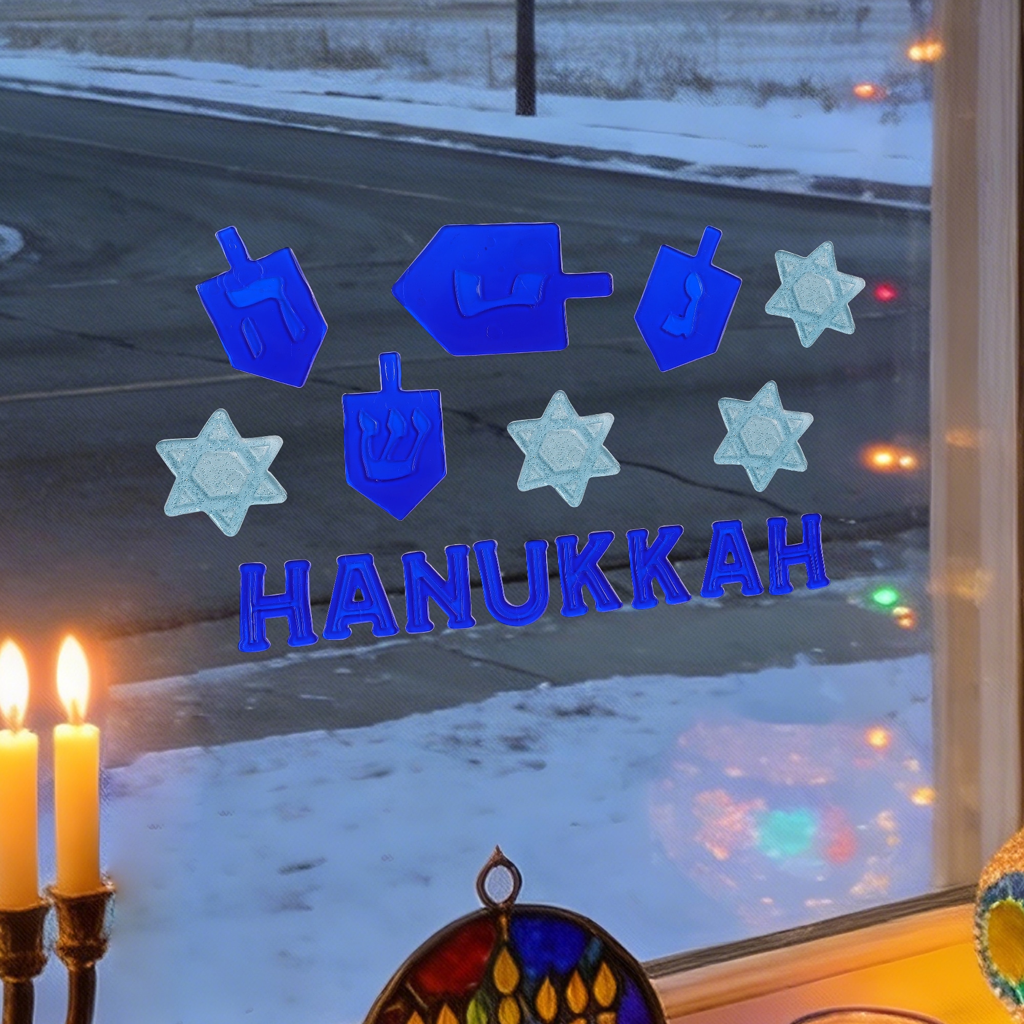 Holiday Living LW72-KXJE035A Indoor-Hanakkah-Decor - View #2