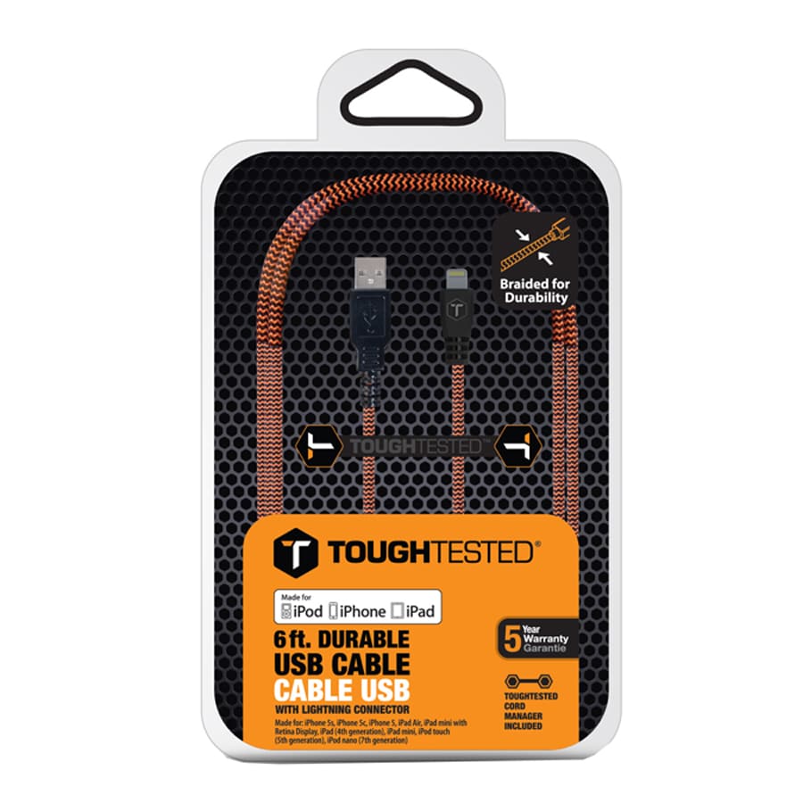 Tough Tested TT-FC6-IP5 Usb-Cable - View #2