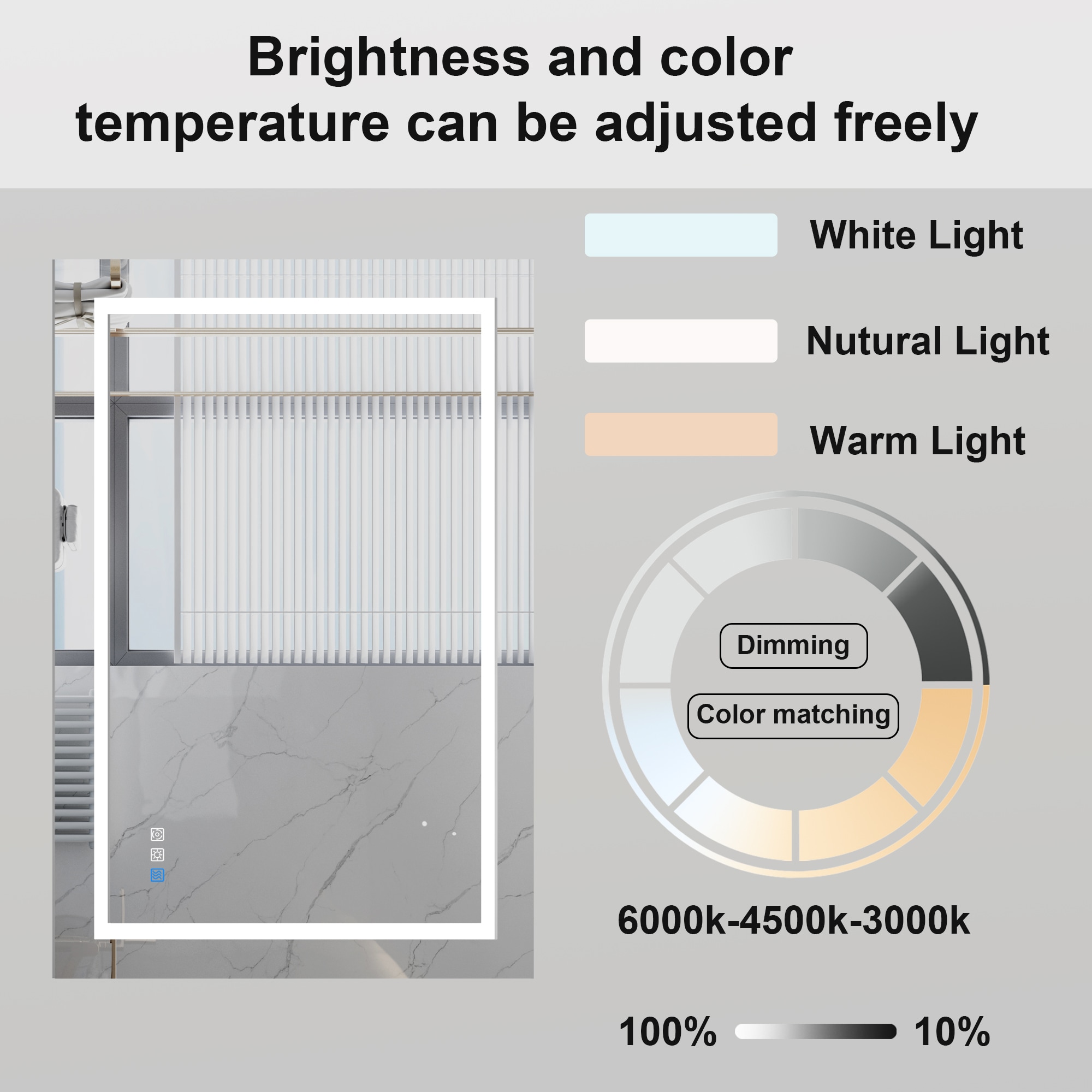 ExBrite JS-2436R-4-X-E Framed-Bath-Mirrors - View #8