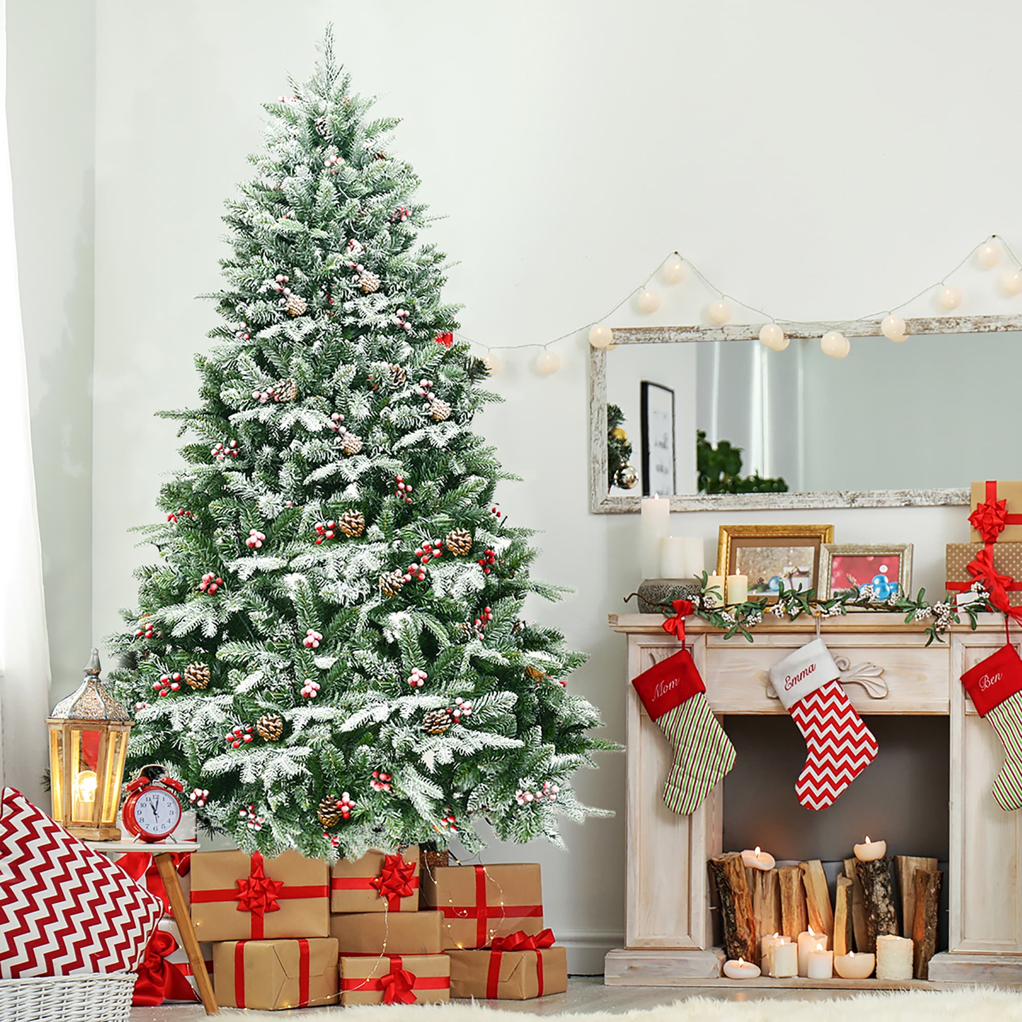 Costway CM22836US Artificial-Christmas-Trees - View #7