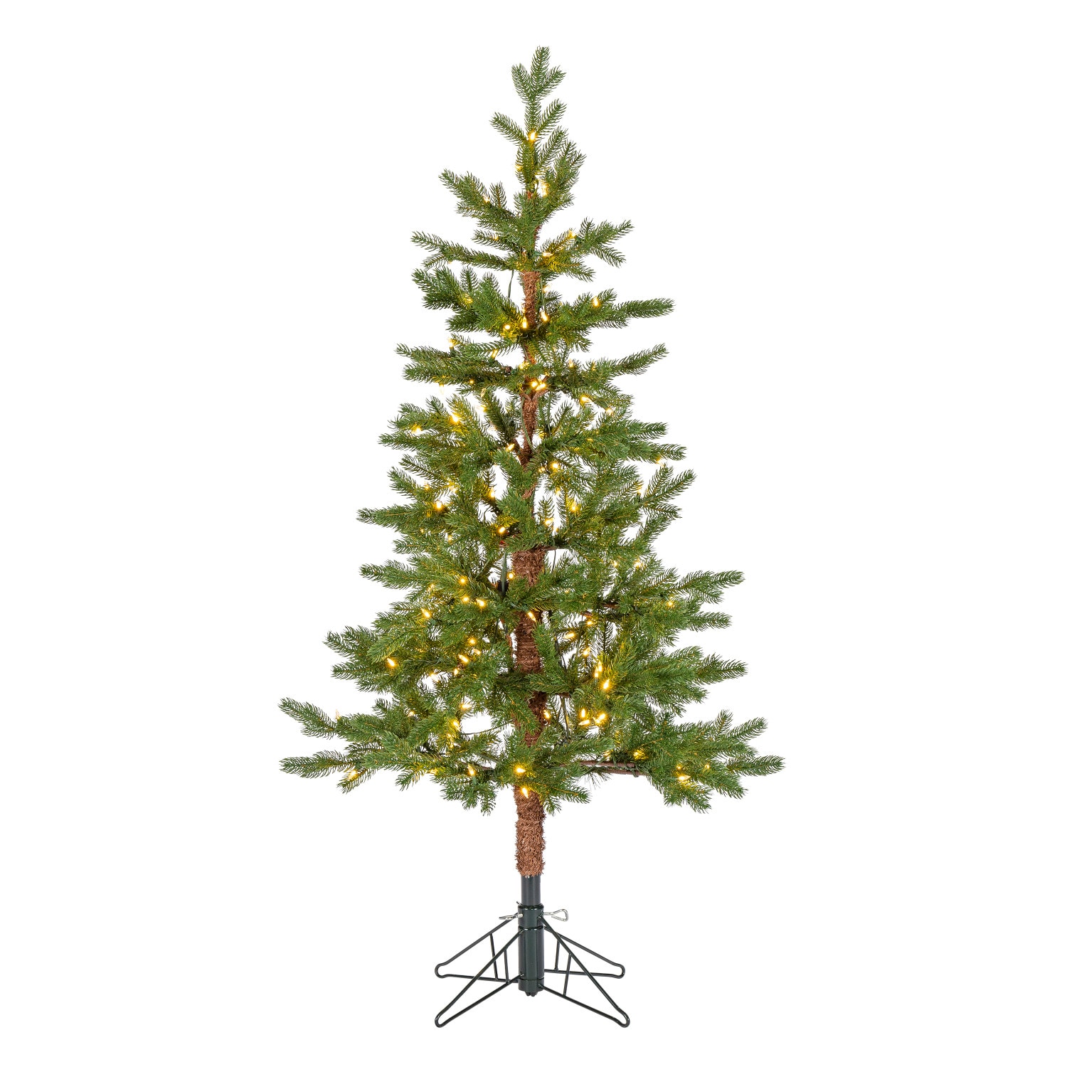 Sterling 7022--50CMLED 5-ft Pine Pre-lit White Artificial Christmas Tree with LED Lights