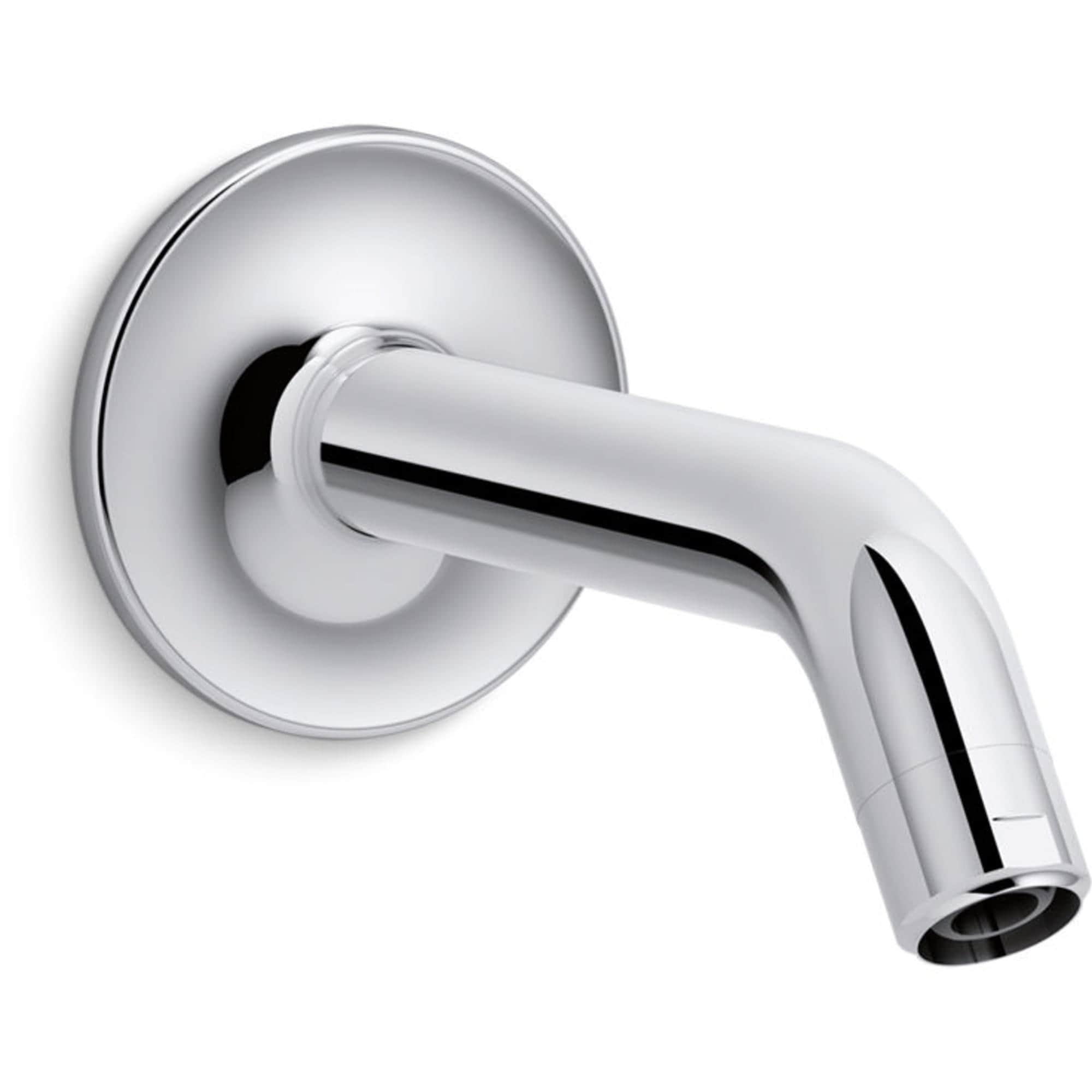 KOHLER 933-CP Purist Polished Chrome 8.375-in Universal Shower Shower arm and flange 0.5-in -ID