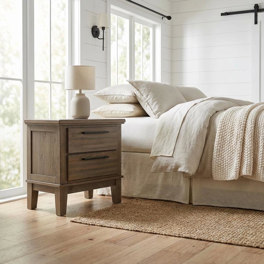 FurniFact BG3493477WHT1 nightstands - View #2