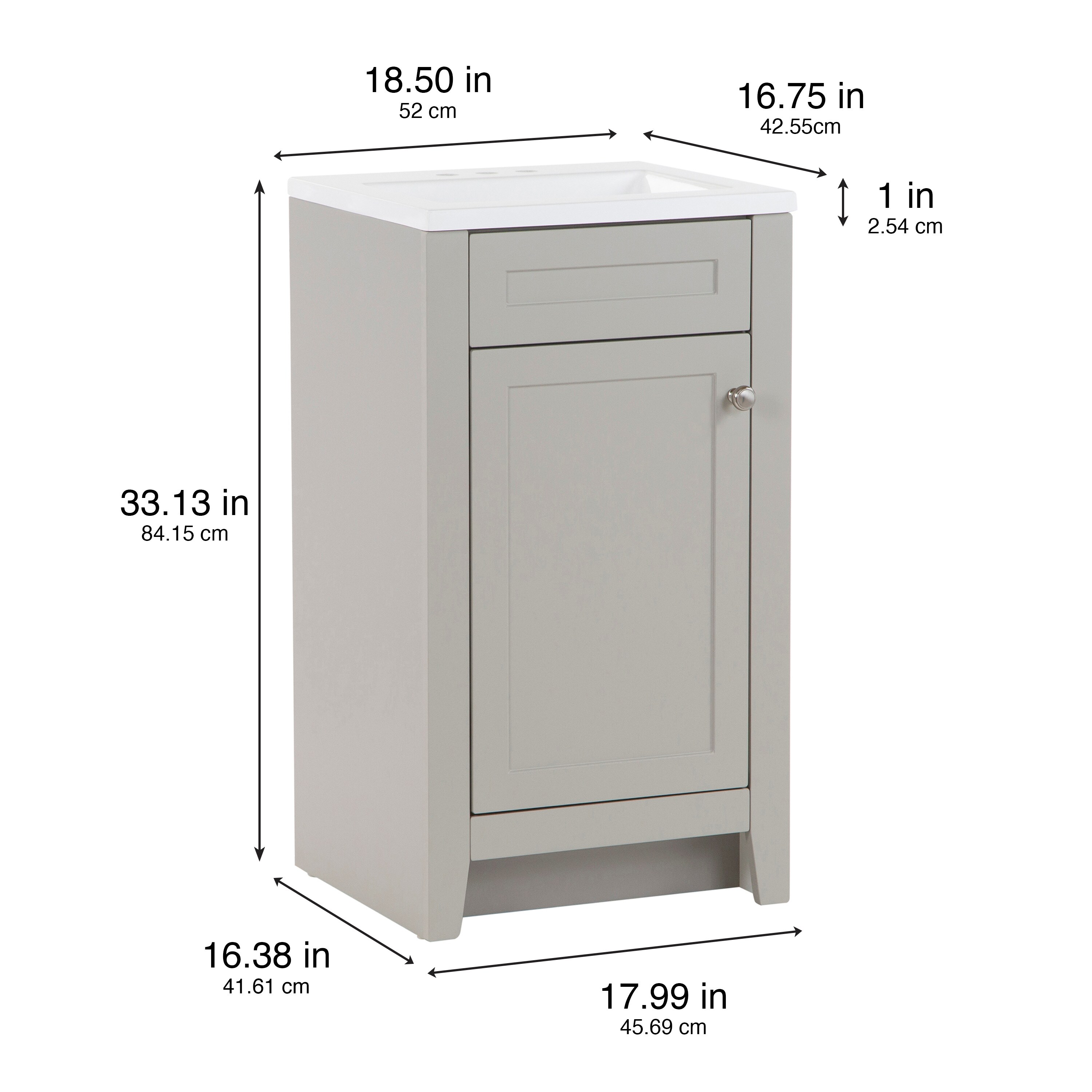 Diamond NOW C18W30125 Bath-Vanity-Combo - View #5