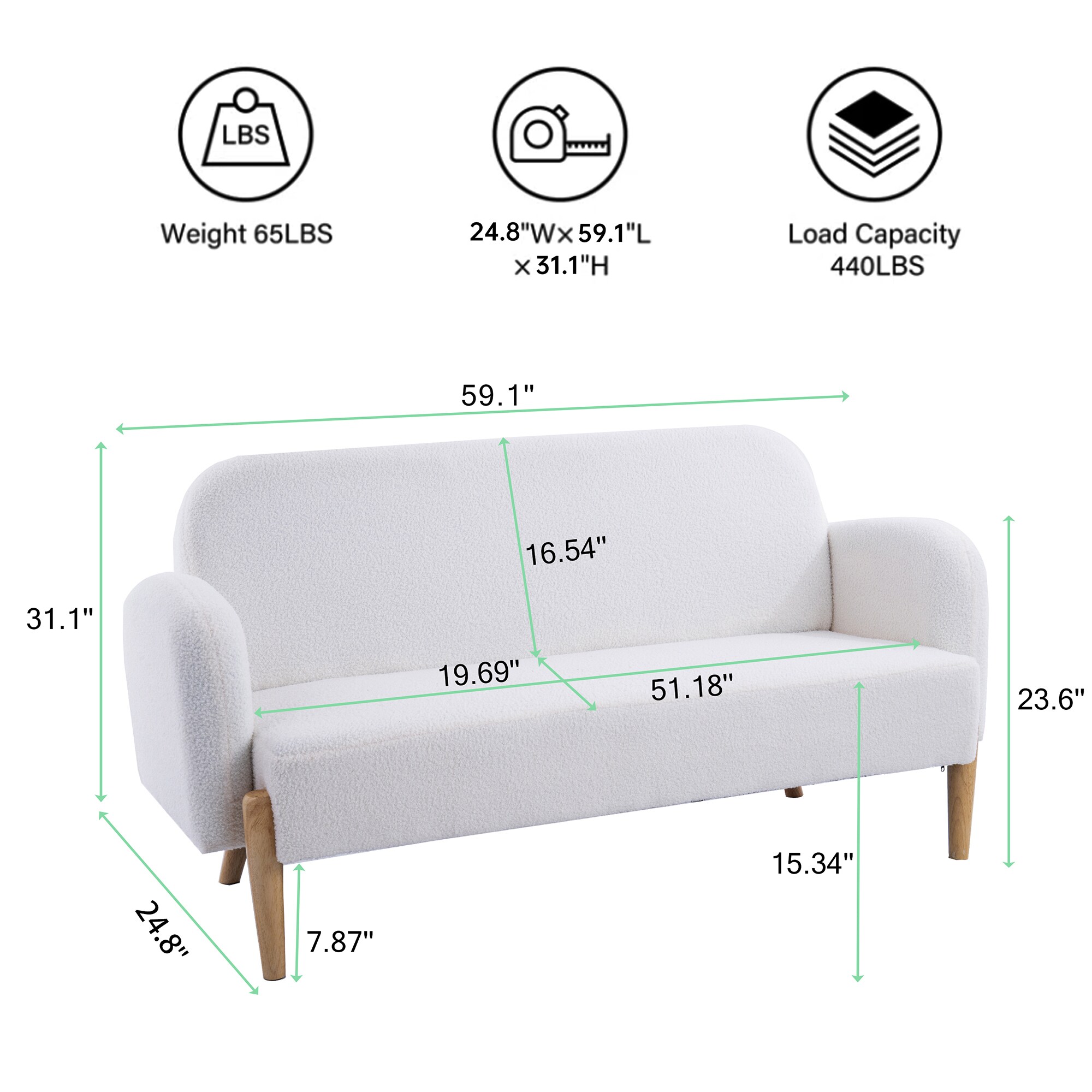 Bybafun YC5200032 Sofas-Loveseats - View #4