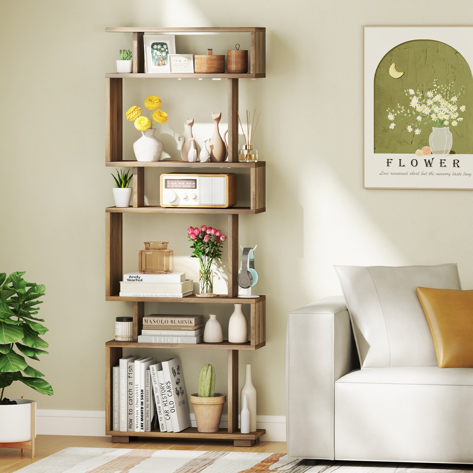 Slickblue D-CO-NW45801BC bookcases - View #5