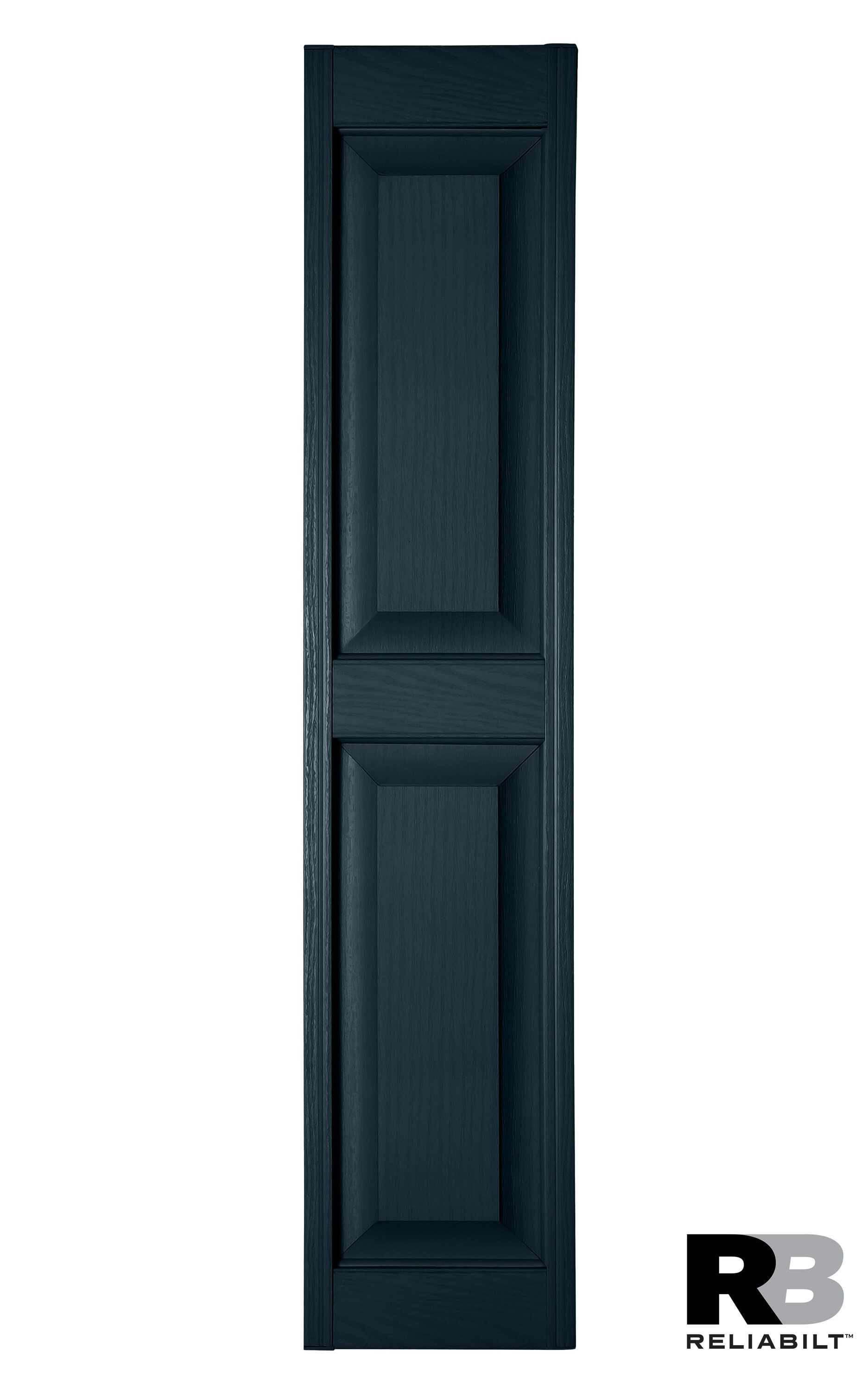 RELIABILT RP1066004 10-in W x 66-in H Bedford Blue Raised panel Polypropylene Exterior Shutters ( 2 -Pack )