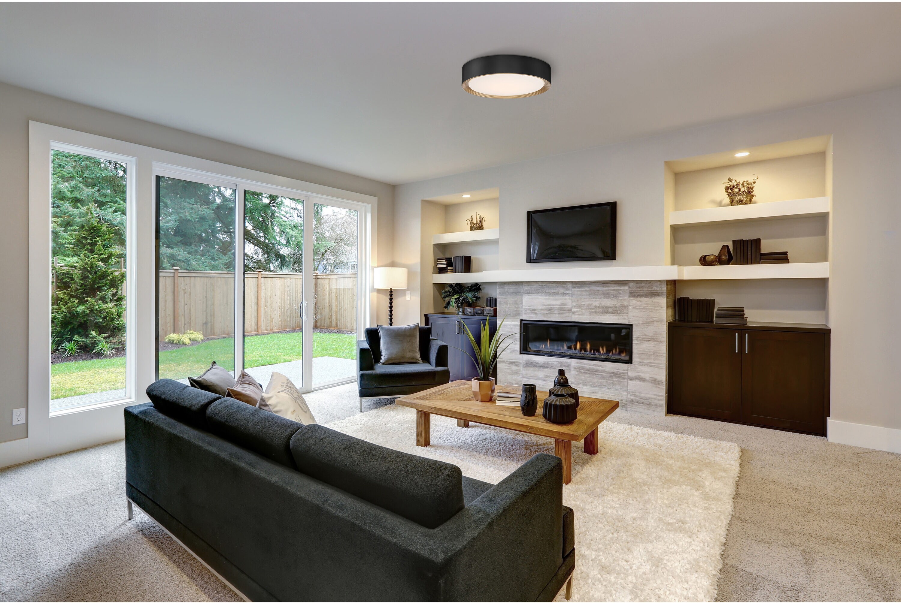 Access Lighting 49970LEDDLP-MBL/ACR flushmounts - View #2