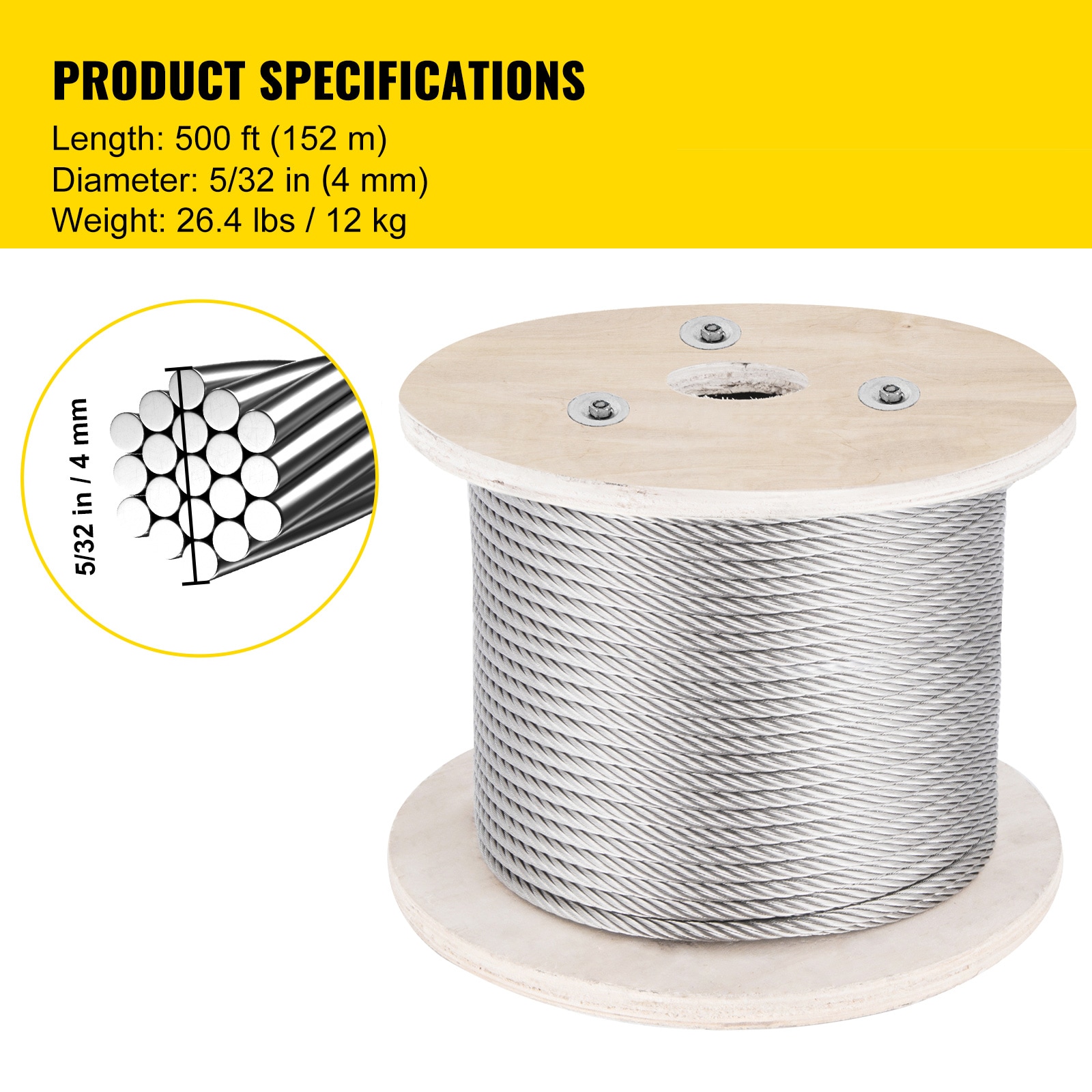 VEVOR SCGSS1X19-4M01637V0 Deck-Tools-Accessories - View #7