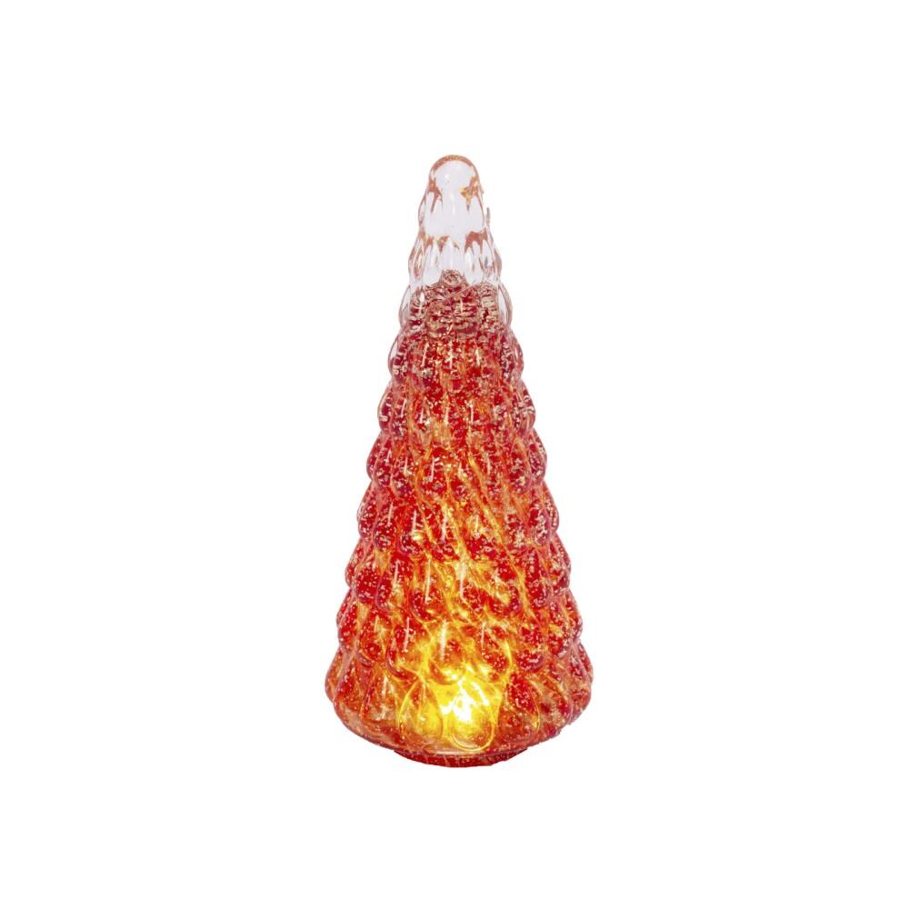 Gerson International 2538940EC 12-in Lighted Decoration Tree Christmas Decor