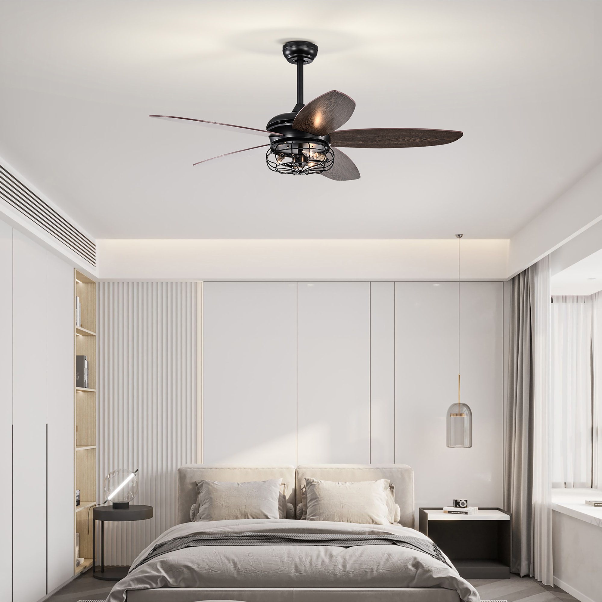 ExBrite LWYFFMFL5201B Ceiling-Fans - View #4