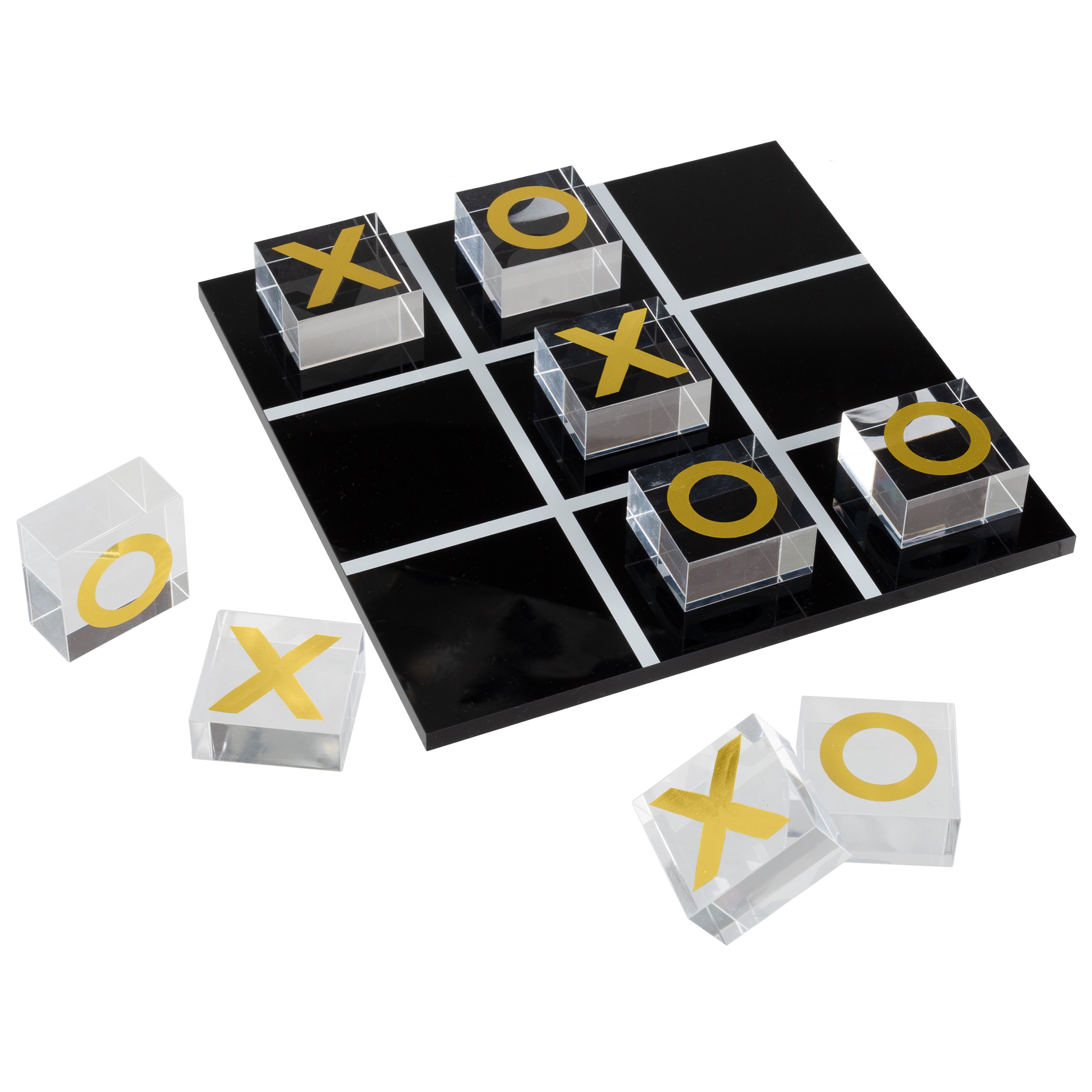 Tic Tac Toe Game 4.5 cm Blue, Toys \ Games