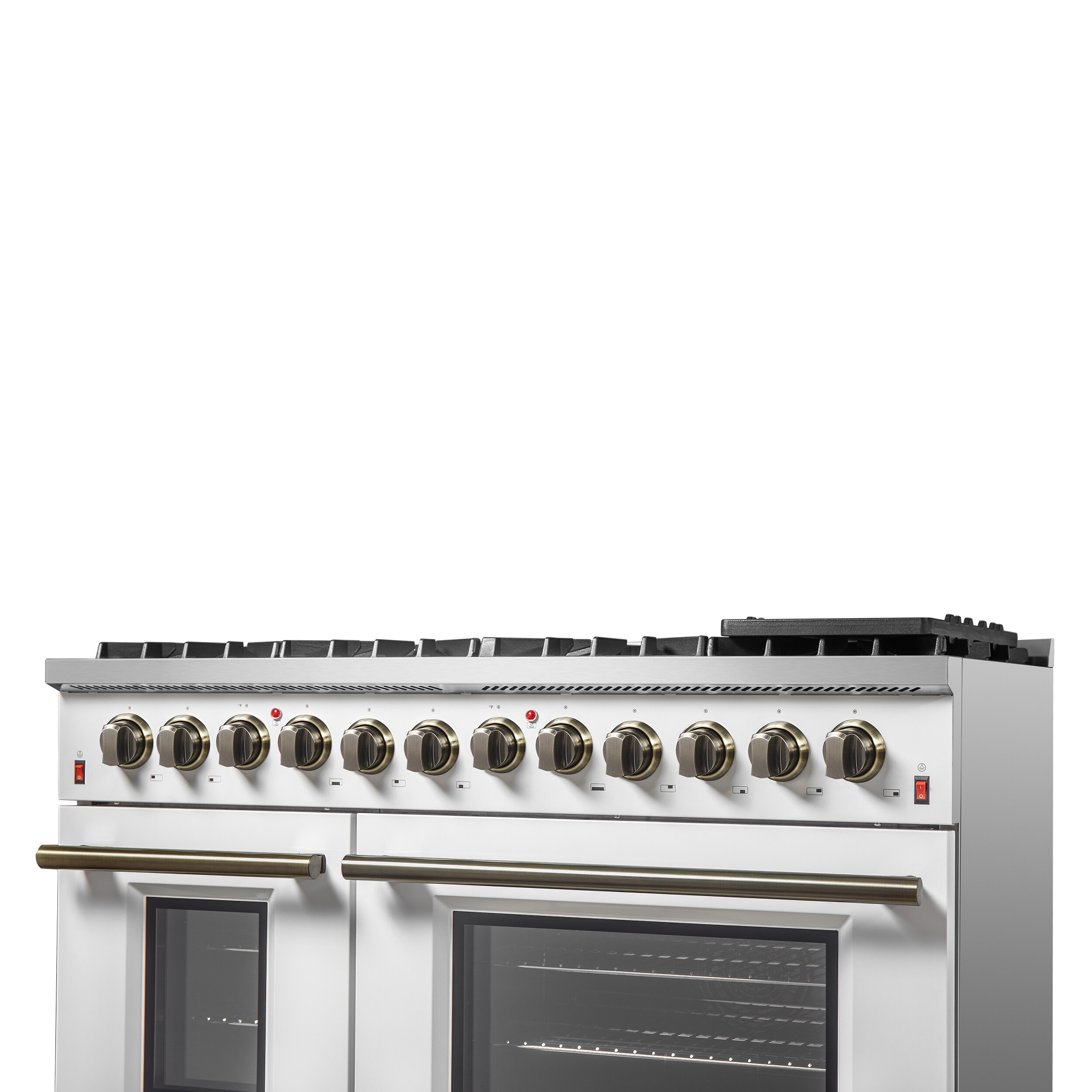 FORNO FFSGS6156-48WHT Double-Dual-Fuel-Ranges - View #8