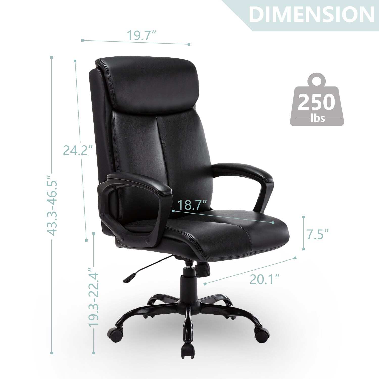 CASAINC CR-D0102HHC5IW Office-Chairs - View #7