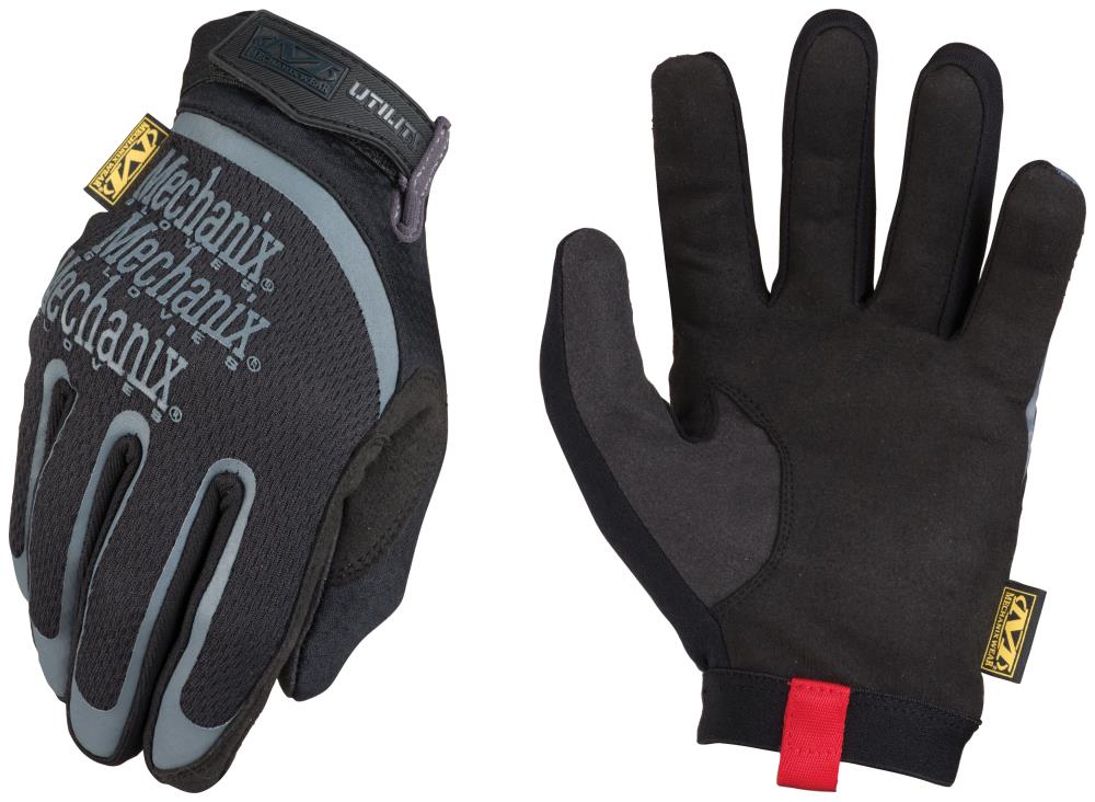 MECHANIX WEAR Medium Black Synthetic Leather Gloves, (1-Pair) in the Work  Gloves department at