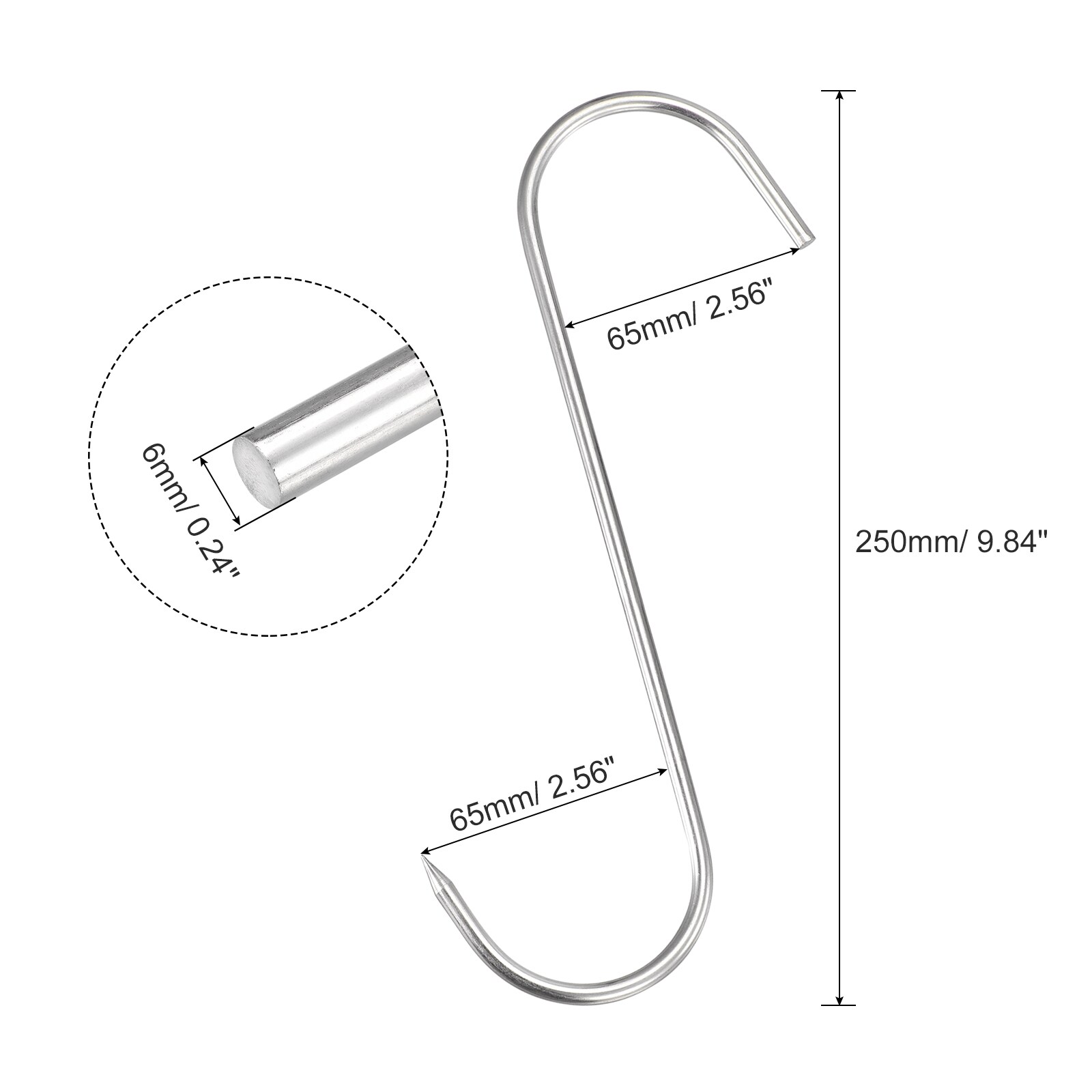 Unique Bargains S25072801UX0039 Utility-Hooks-Racks - View #2