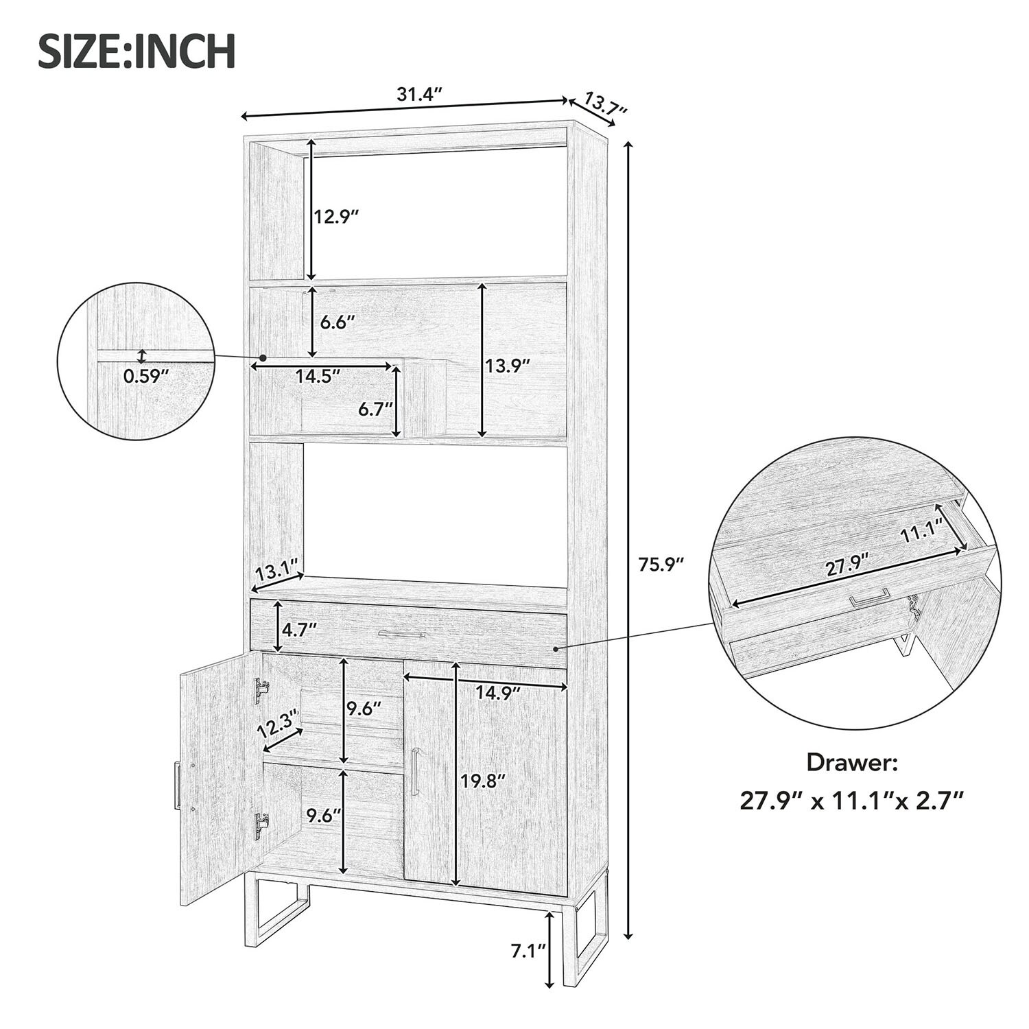 Mondawe MO-CB10237CF beds - View #15