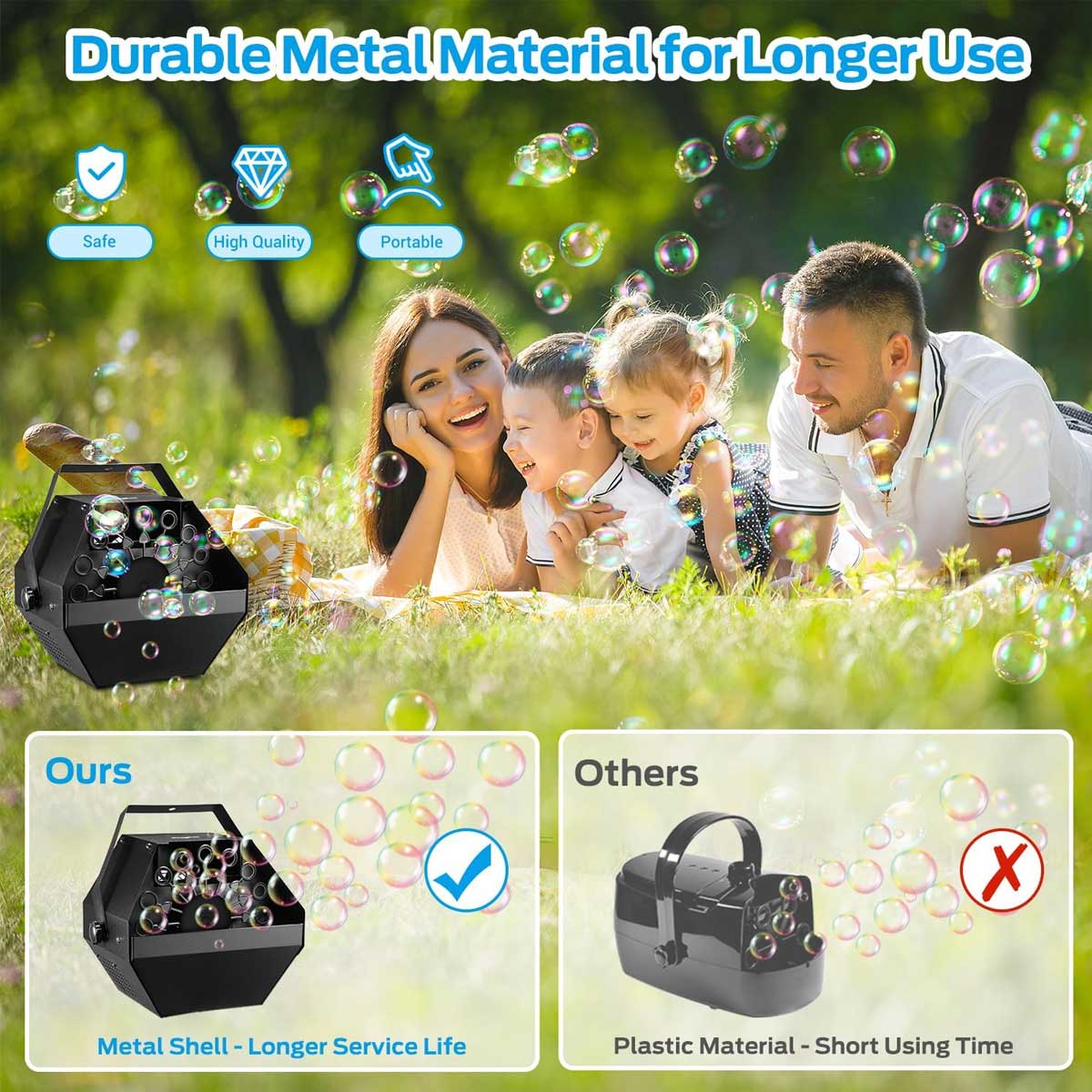 Aoibox LABBM2916 Fog-Bubble-Machines - View #3