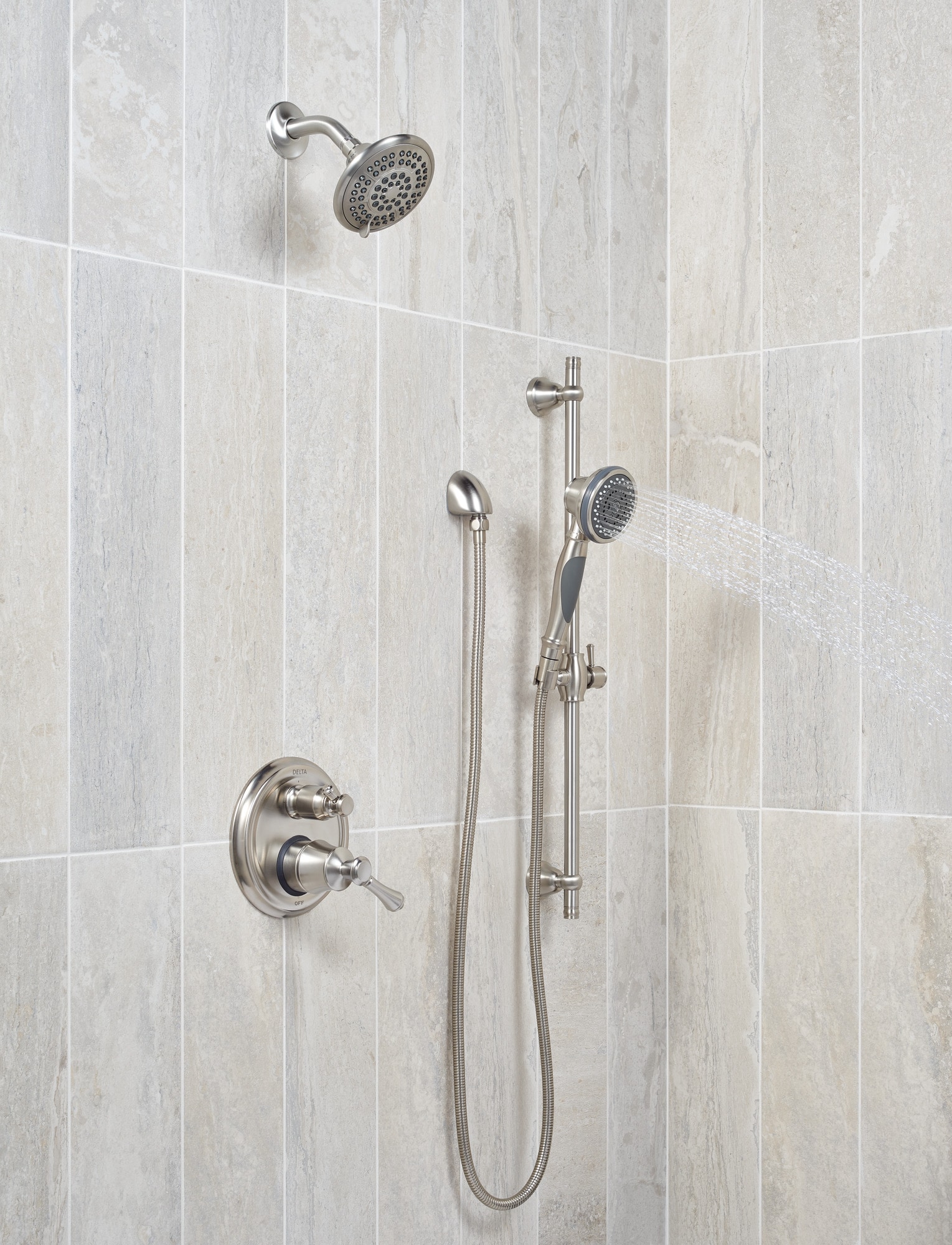 Delta T24897-SS Bath-Shower-Facc - View #5