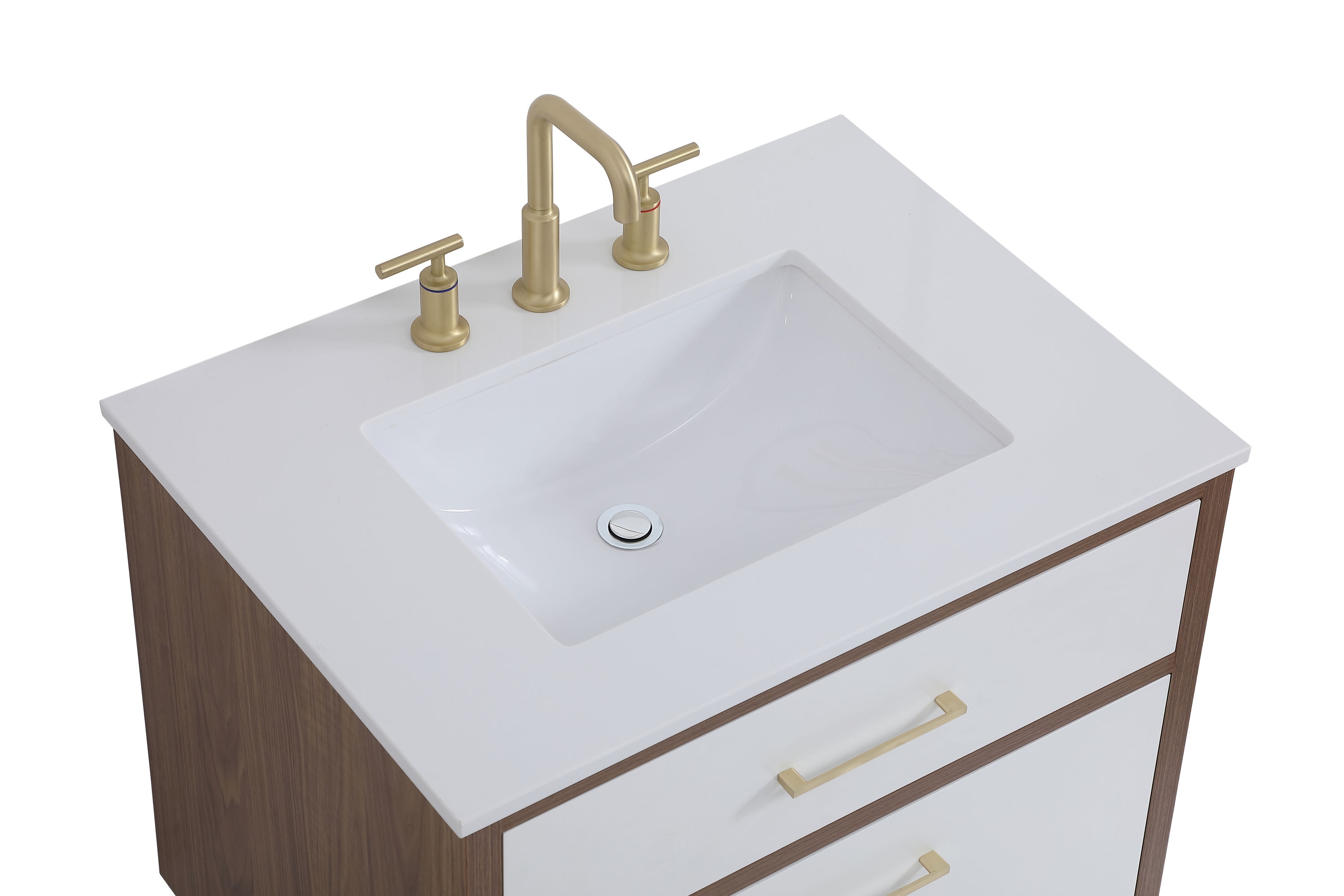 Elegant Decor HF123090WH Bath-Vanity-Combo - View #11