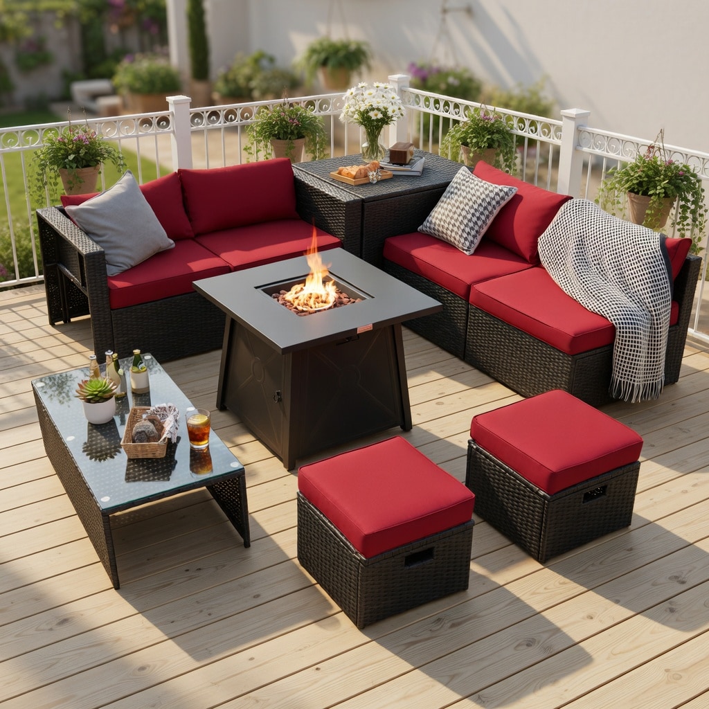 VERYKE 6165598114523 Patio-Conversation-Sets - View #3