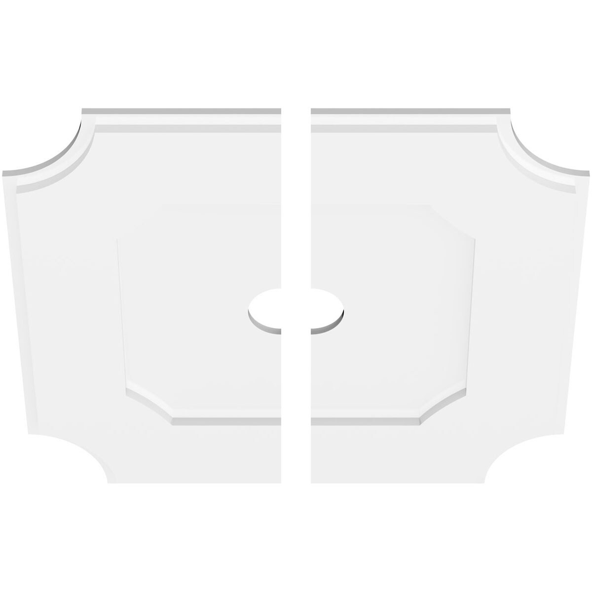 Ekena Millwork CMP24LE2-03000 Ceiling-Medallions - View #2