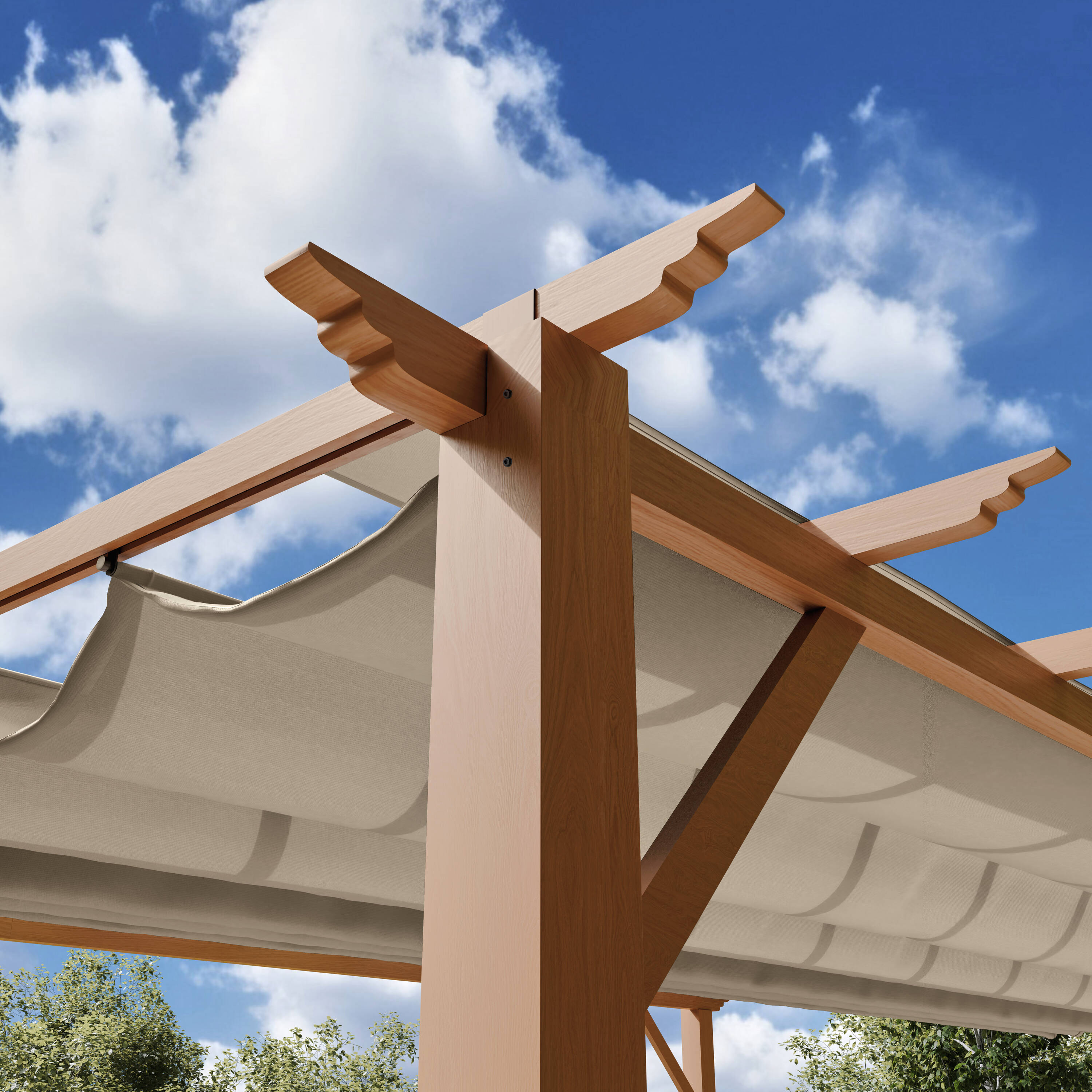 Paragon Outdoor PR11WD1S Pergolas-2 - View #3