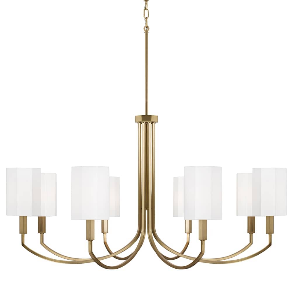 Capital Lighting  459581716 Adrian 8 Light 40 Inch Wide Chandelier