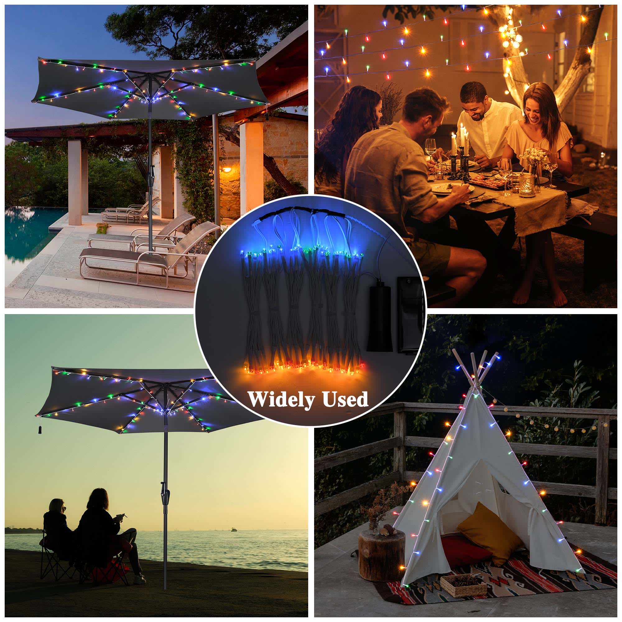 Yescom 07USL011-9FS-RGBY-LO Patio-String-Lights - View #7