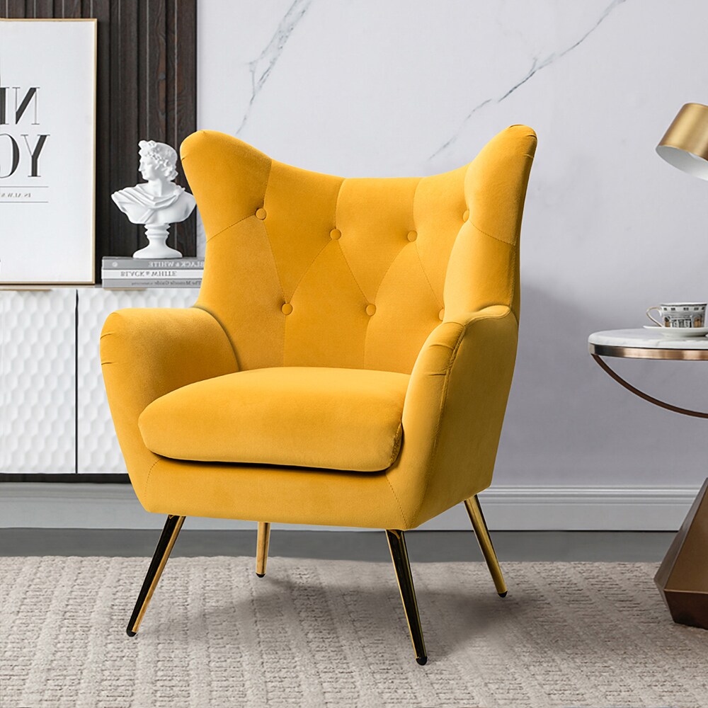 14 Karat Home CHDT0103-MUSTARD chairs - View #4