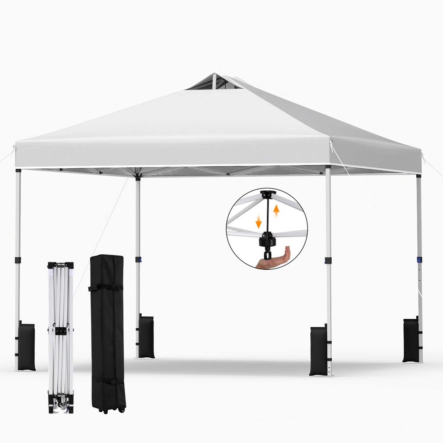 WELLFOR TDS10847WH Canopies-Sl - View #3