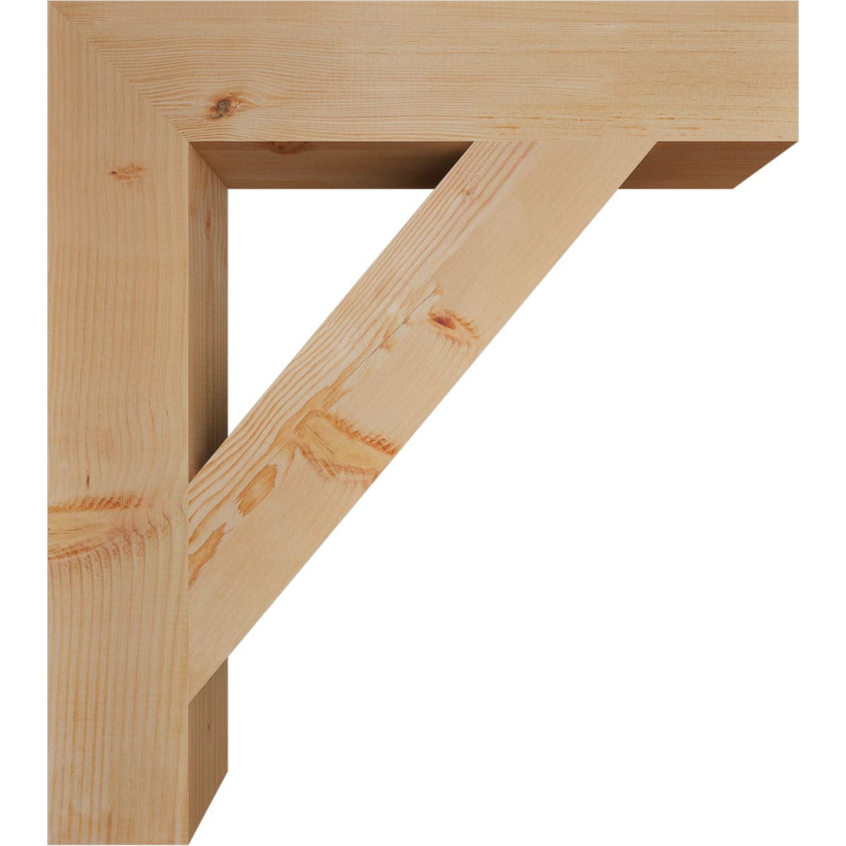 Ekena Millwork BKT06X32X36TRA05SDF Exterior-Brackets-Braces - View #3