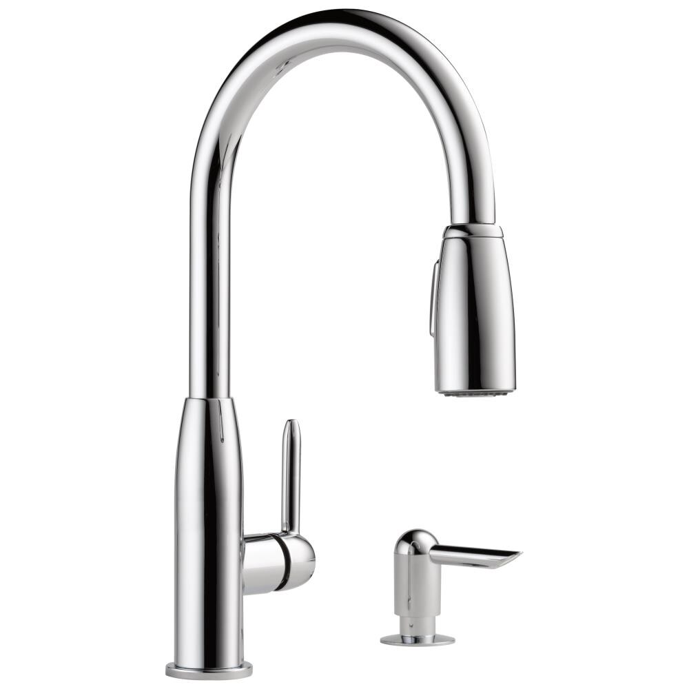 Peerless P188103LF-SD Apex Chrome Single Handle Pull-down Kitchen Faucet