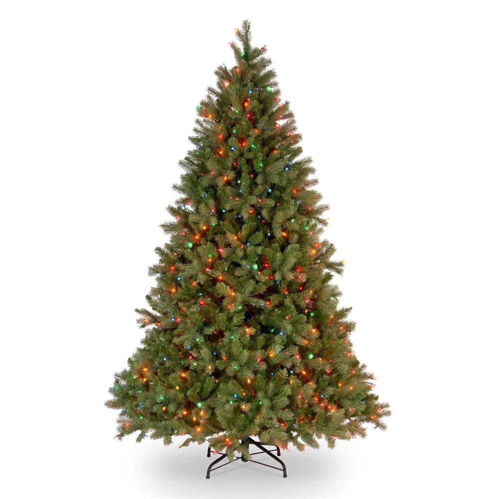 National Tree Company 7.5-ft Douglas Fir Pre-lit Artificial Christmas 