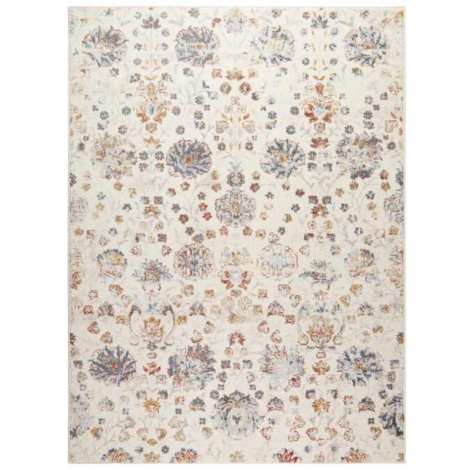 Home Dynamix Venice Flore 5 X 8 Ivory, Area Rugs 5 X 8 Under 100