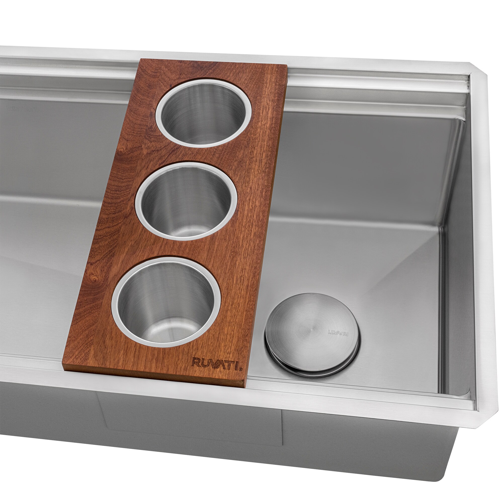 Ruvati RVH6333ST Kitchen-Sinks - View #9