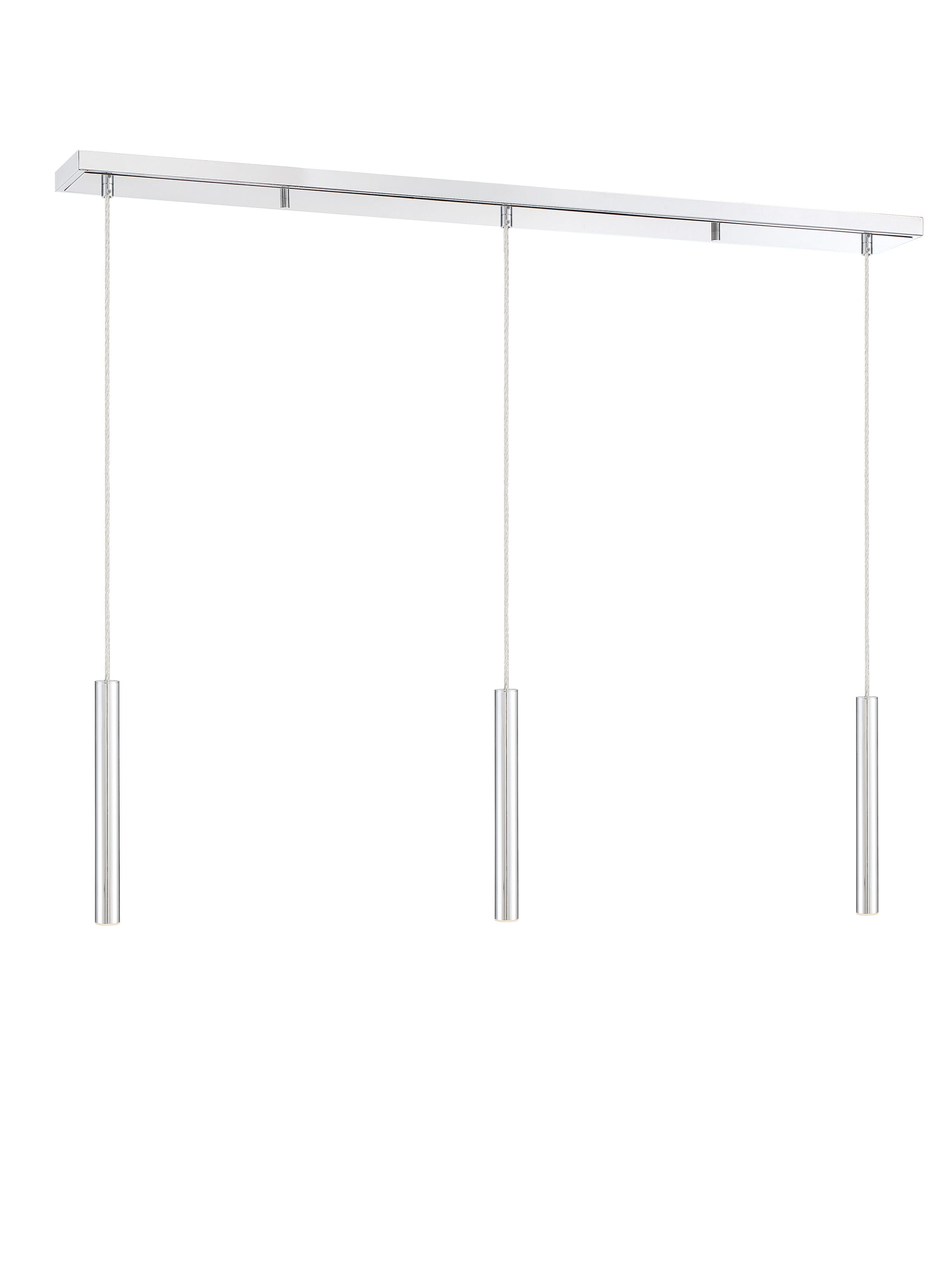 Z-Lite 917MP12-CH-LED-3LCH Pool-Table-Lighting - View #3