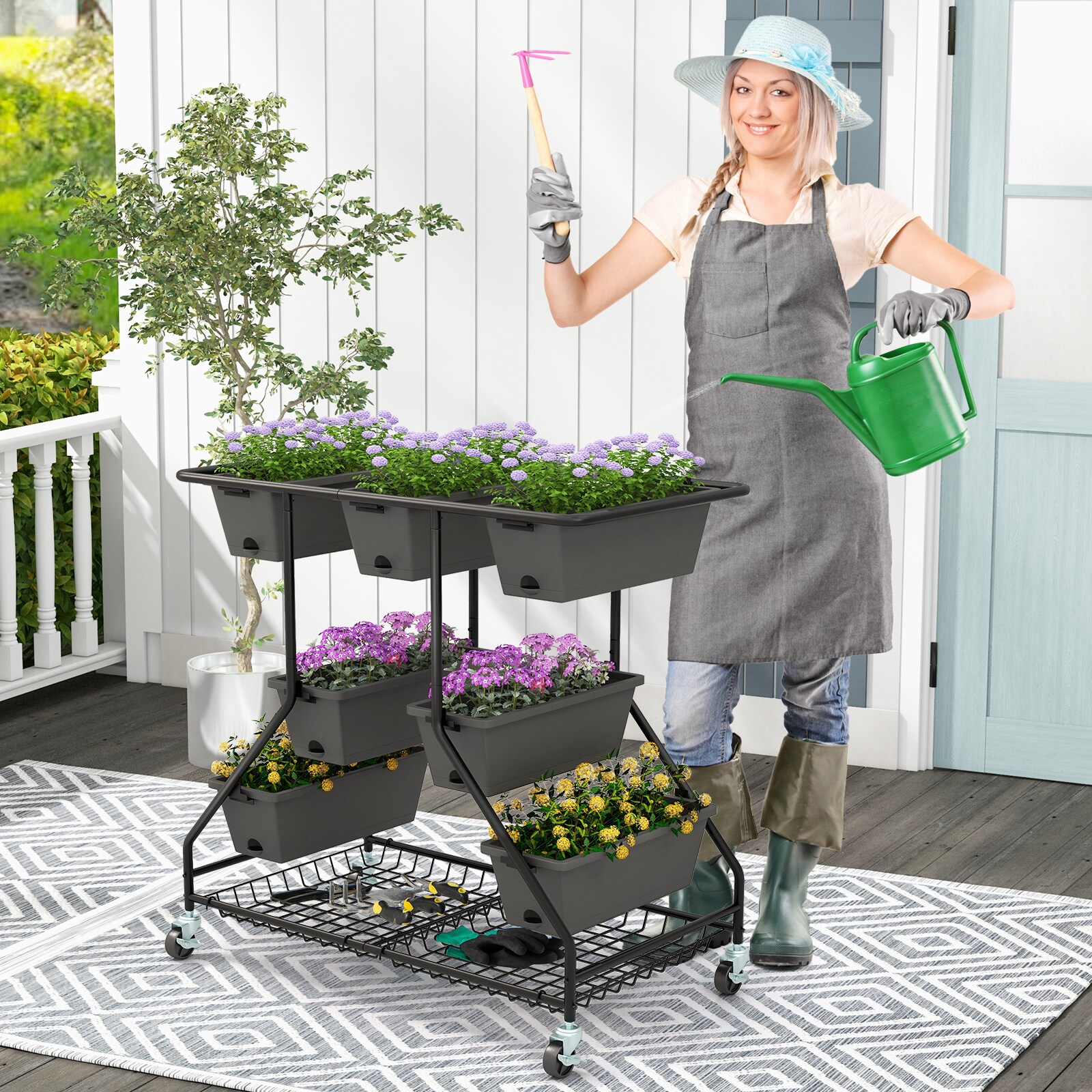 Ayelon GD42GT54DK Raised-Garden-Beds - View #8