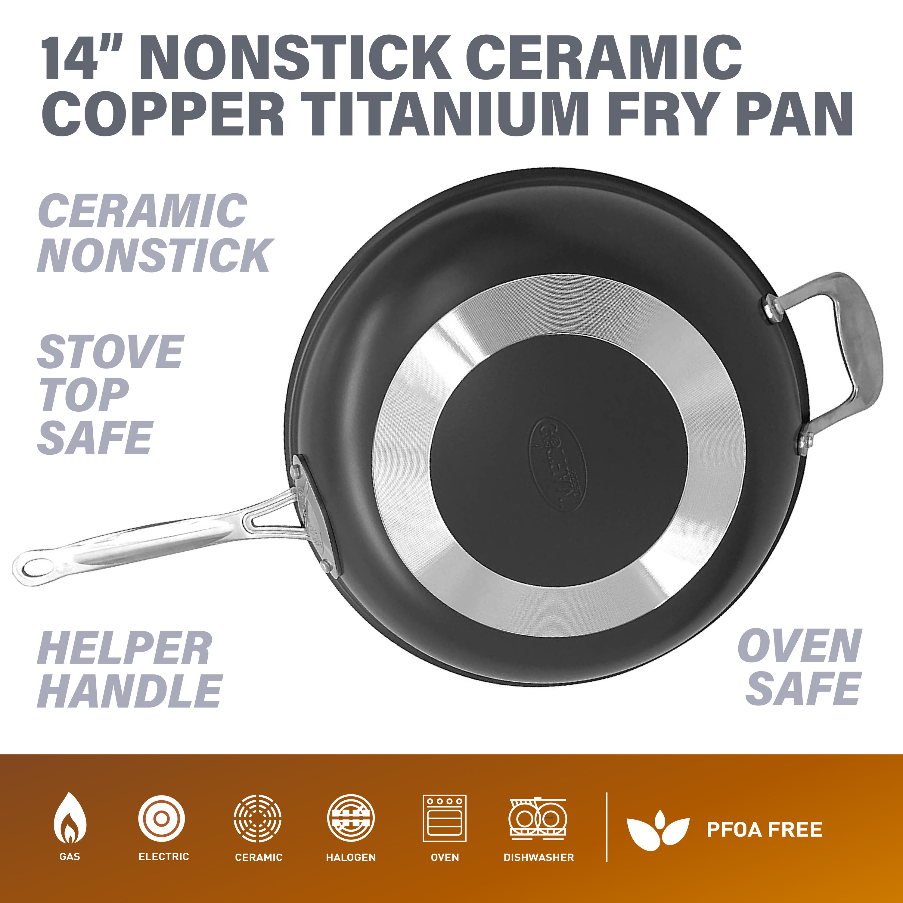 PRO Series 14 in Nonstick Fry Pan
