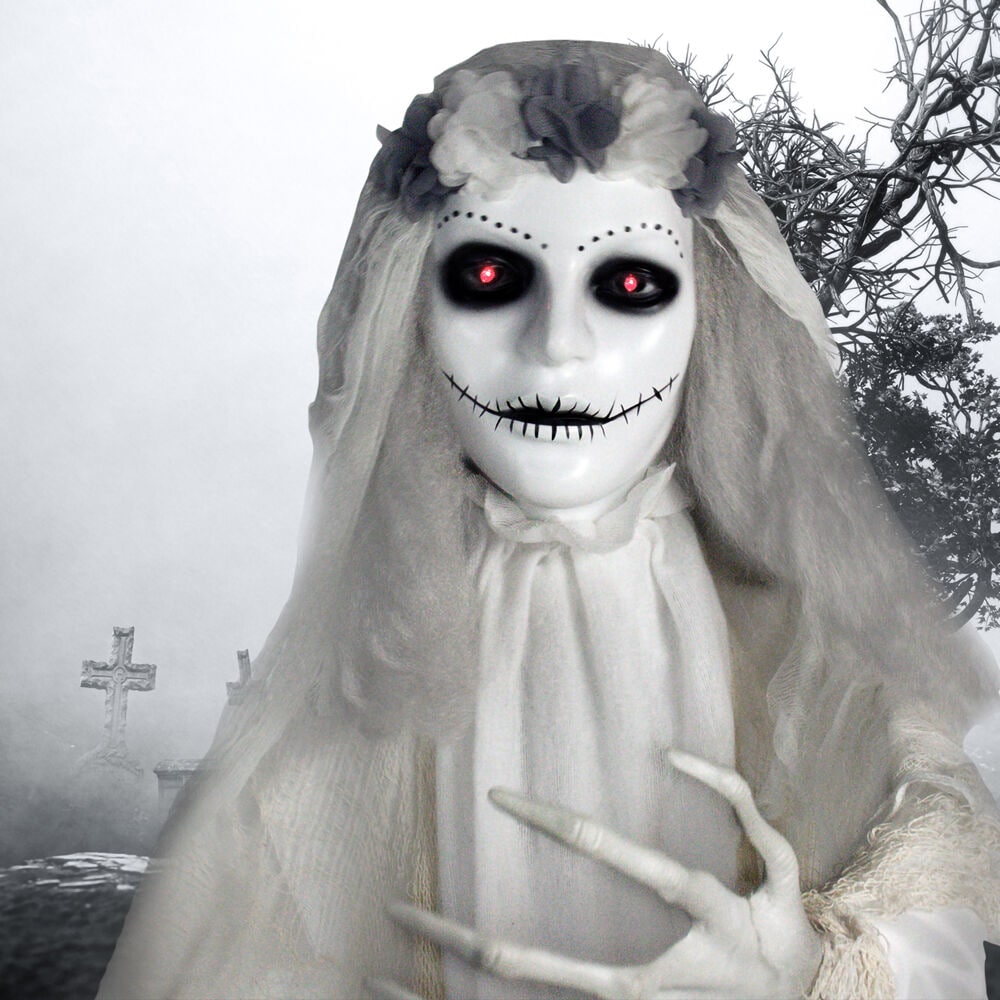 Haunted Hill Farm HHBRIDE-2FLSA Halloween-Animatronics - View #13