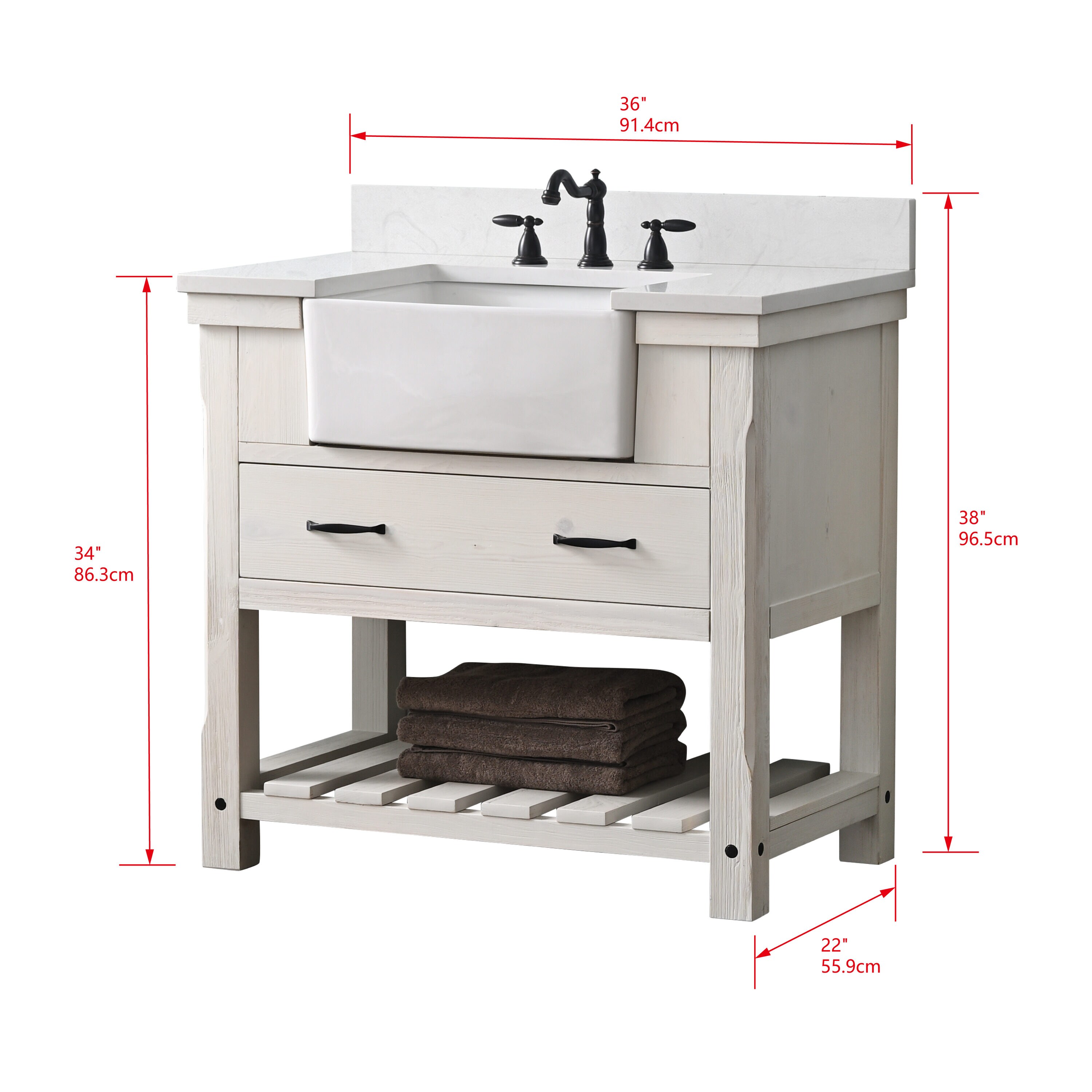 Sudio Design WESLEY-36WW Bath-Vanity-Combo - View #7