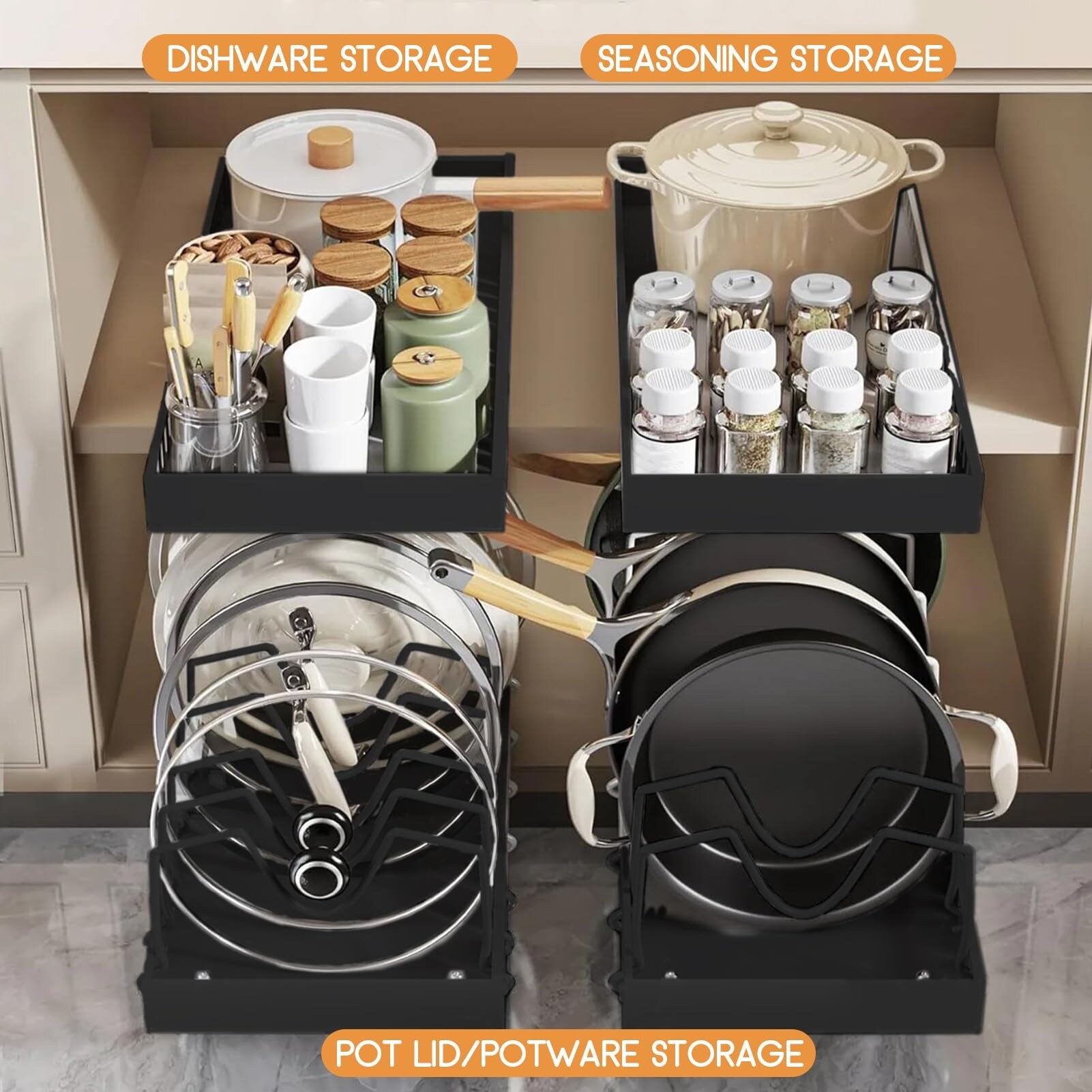 Etokfoks LETLLFKTA Pull-Out-Cabinet-Baskets - View #6