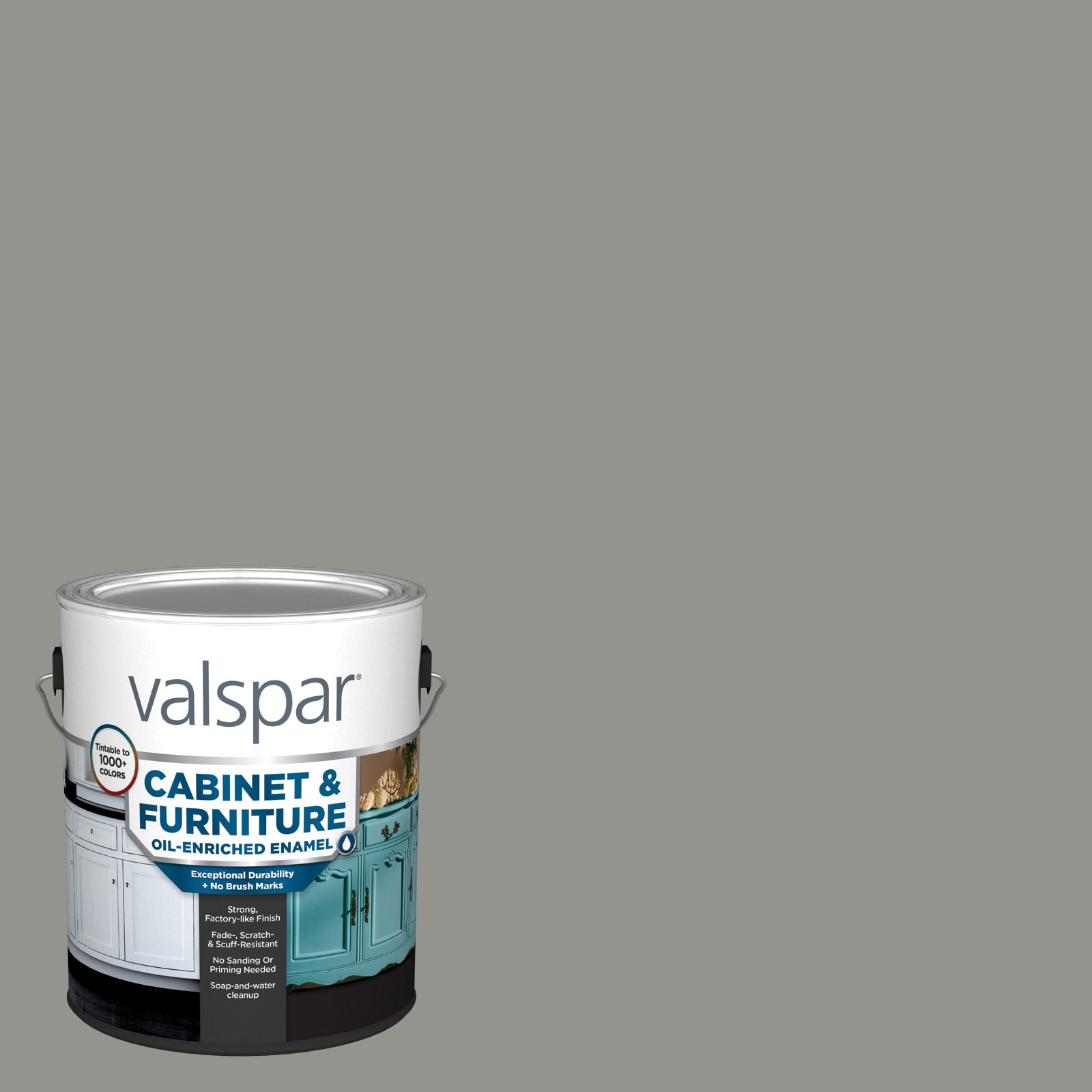 Valspar SW9164-740154 Cabinet and Furniture Satin Illusive Green SW9164 Enamel ( 1-gallon )