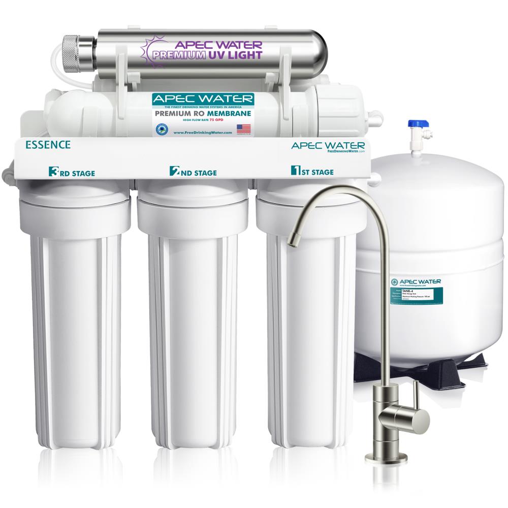 Y7 Countertop Water Filter with UV, Reverse Osmosis, 4-Stage, Mem