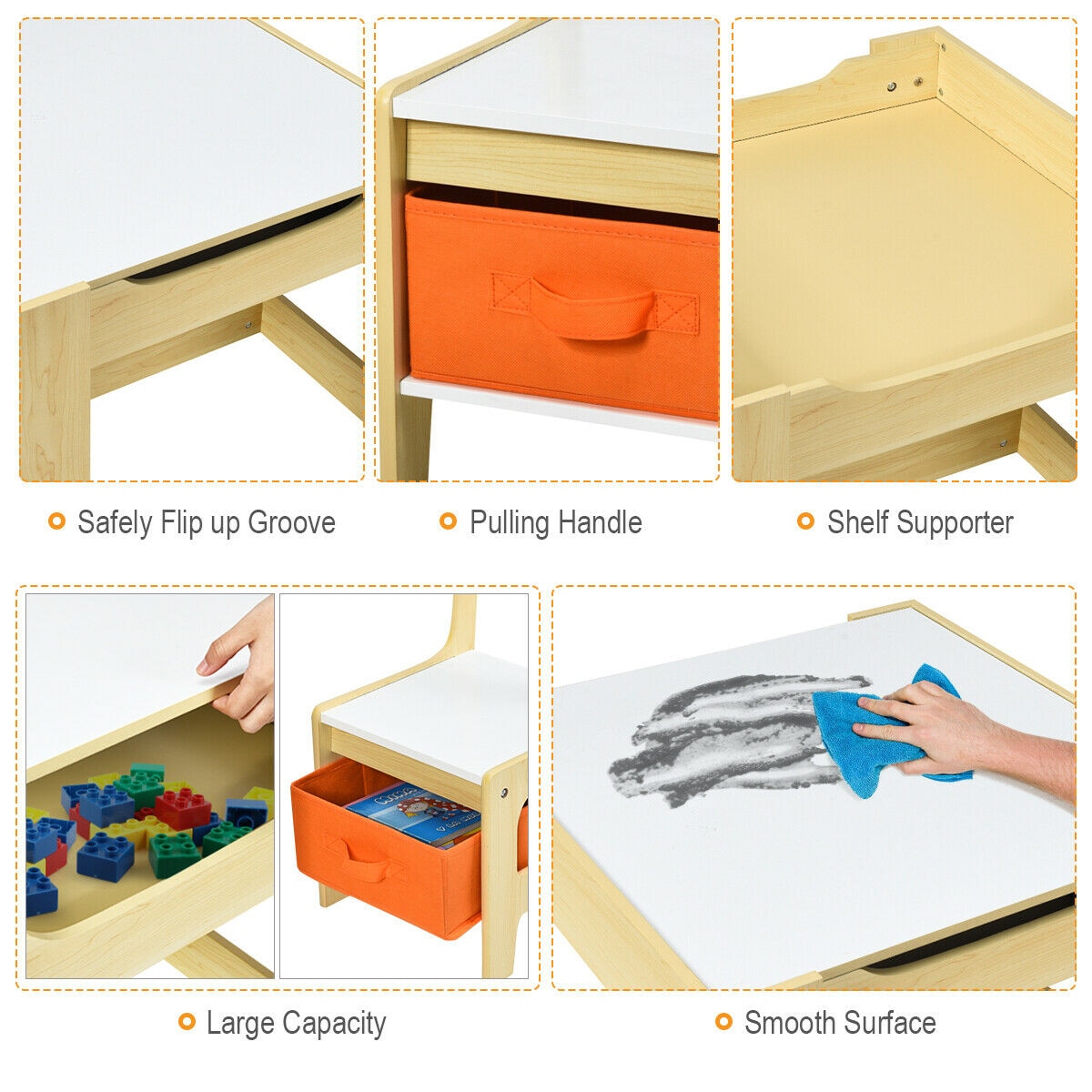 CASAINC WF-HYSN-5584NA Kids-Play-Tables - View #3