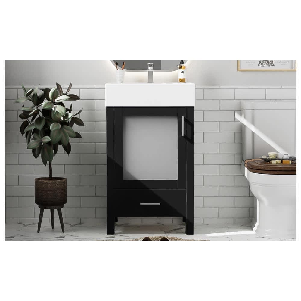 JUJABU ZJBATHSTORAGE-1 Bath-Vanity-Combo - View #3