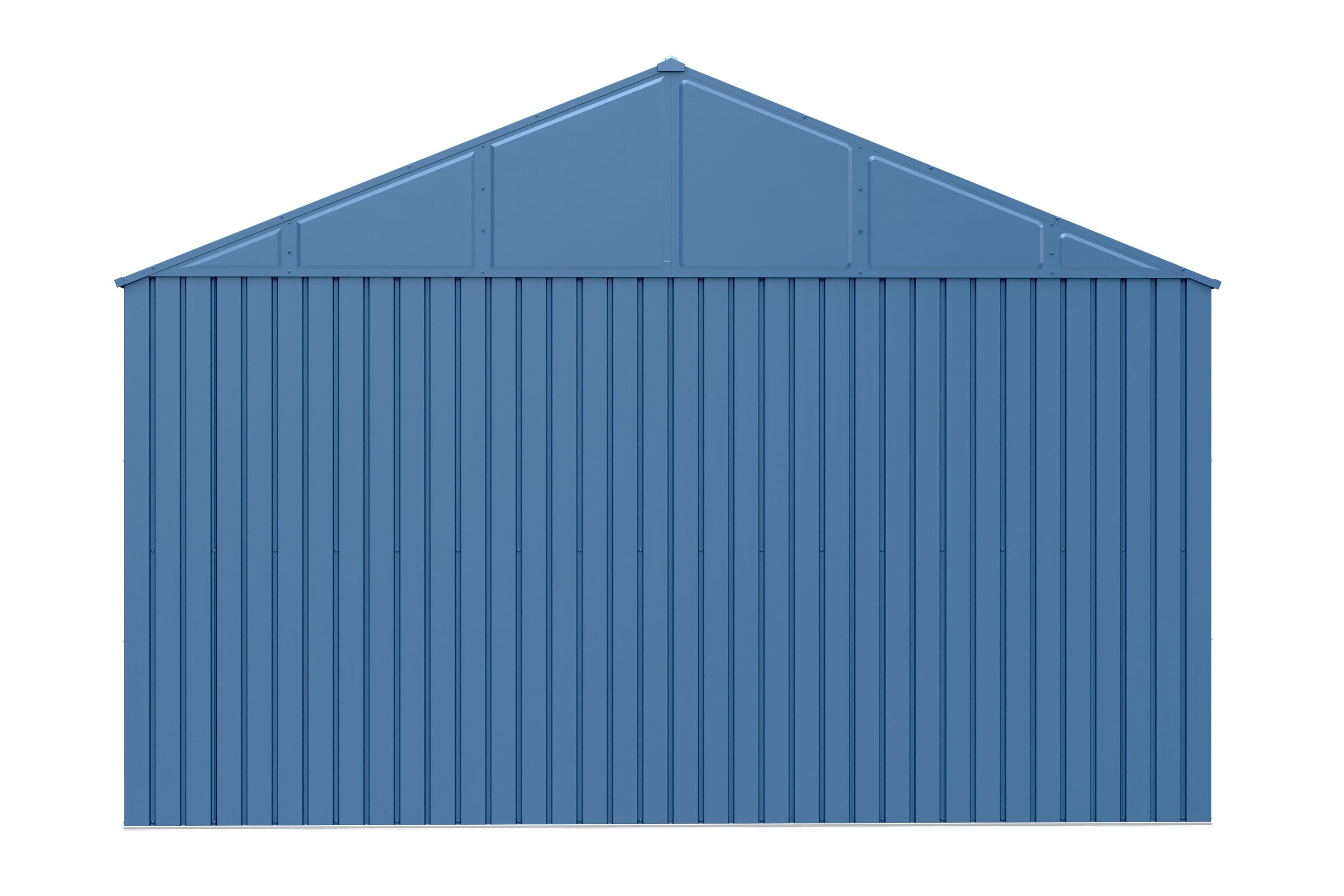 Elite 12' x 12' Blue Grey Steel Storage Shed Kit